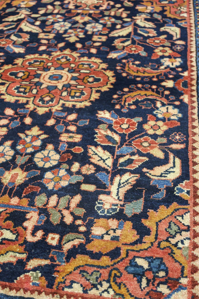 Vintage Dergazine Handwoven Traditional Rug, J75046