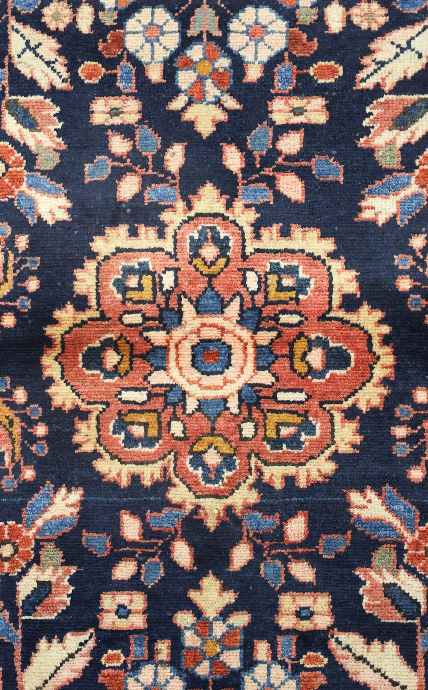 Vintage Dergazine Handwoven Traditional Rug, J75046