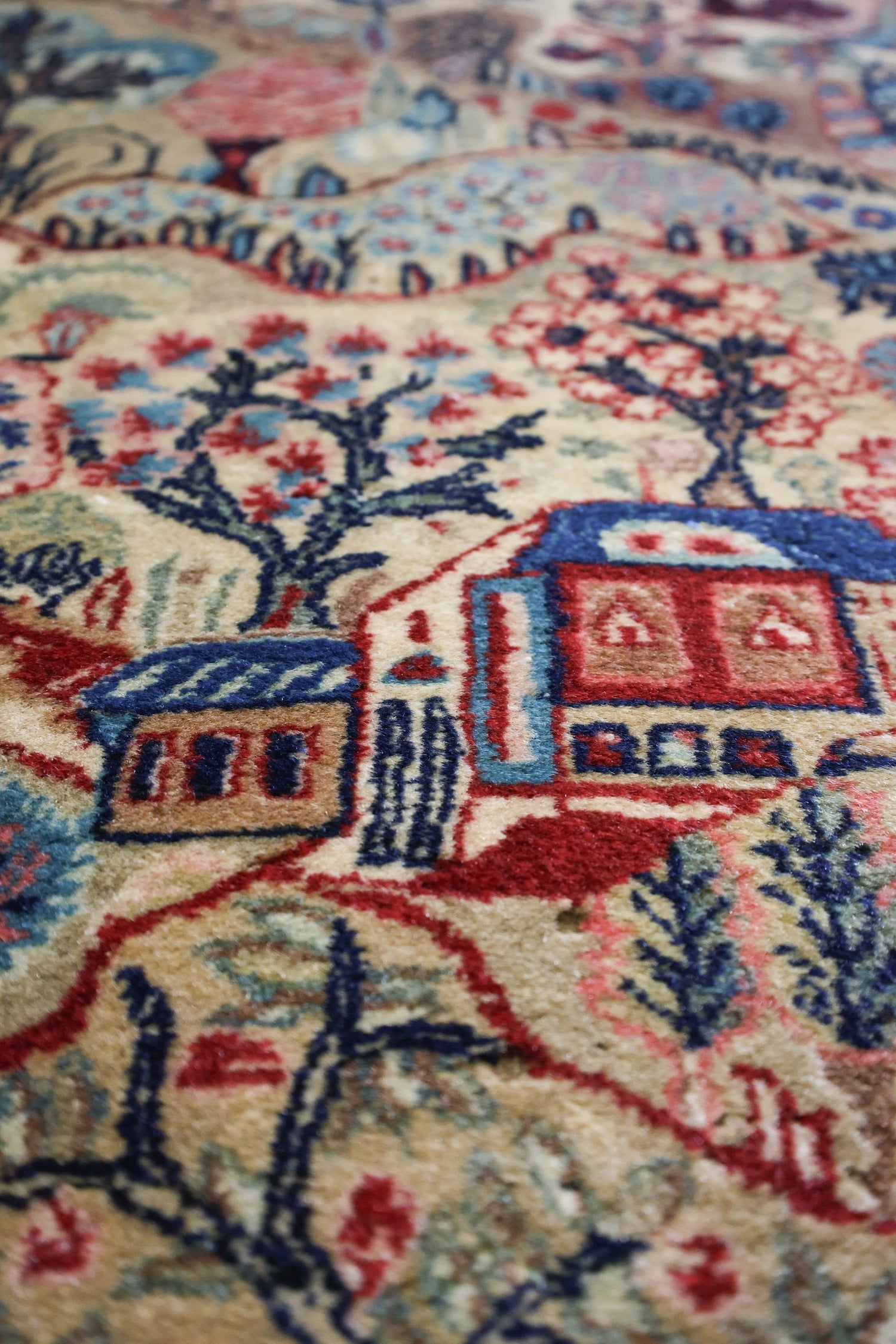 Antique Ekbatan Handwoven Traditional Rug, J61981