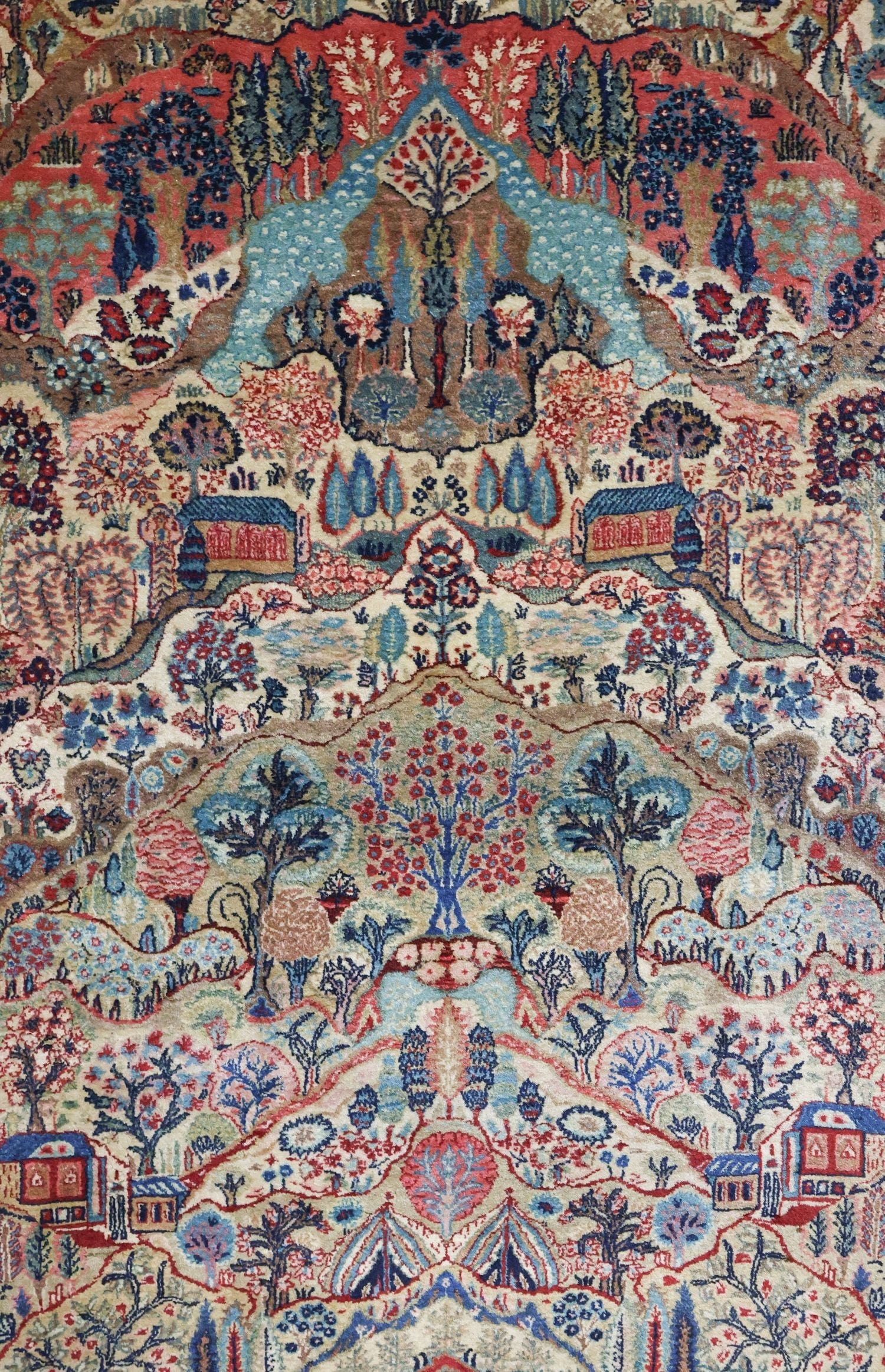 Antique Ekbatan Handwoven Traditional Rug, J61981