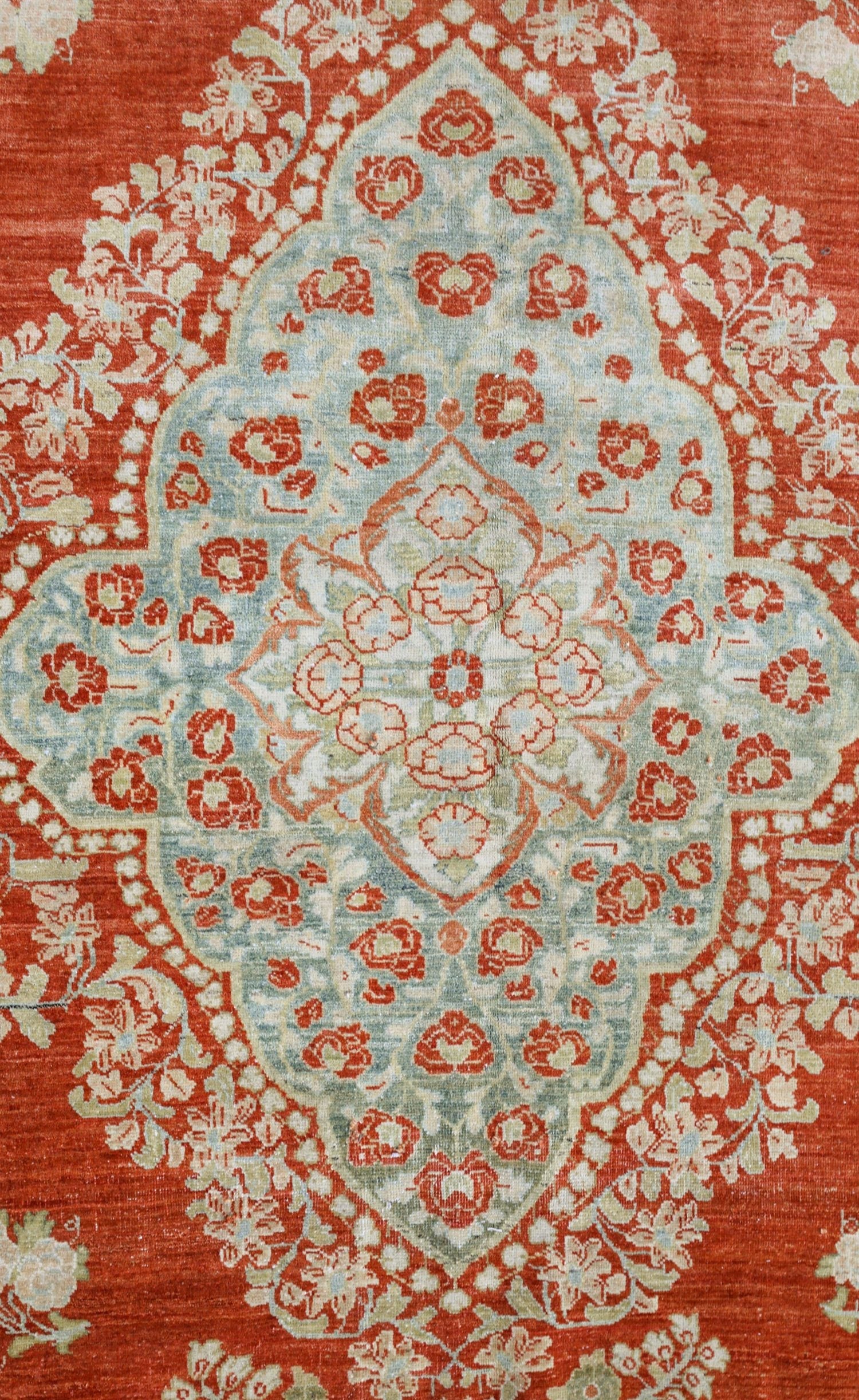 Vintage Euro Sarouk Handwoven Traditional Rug, J76525