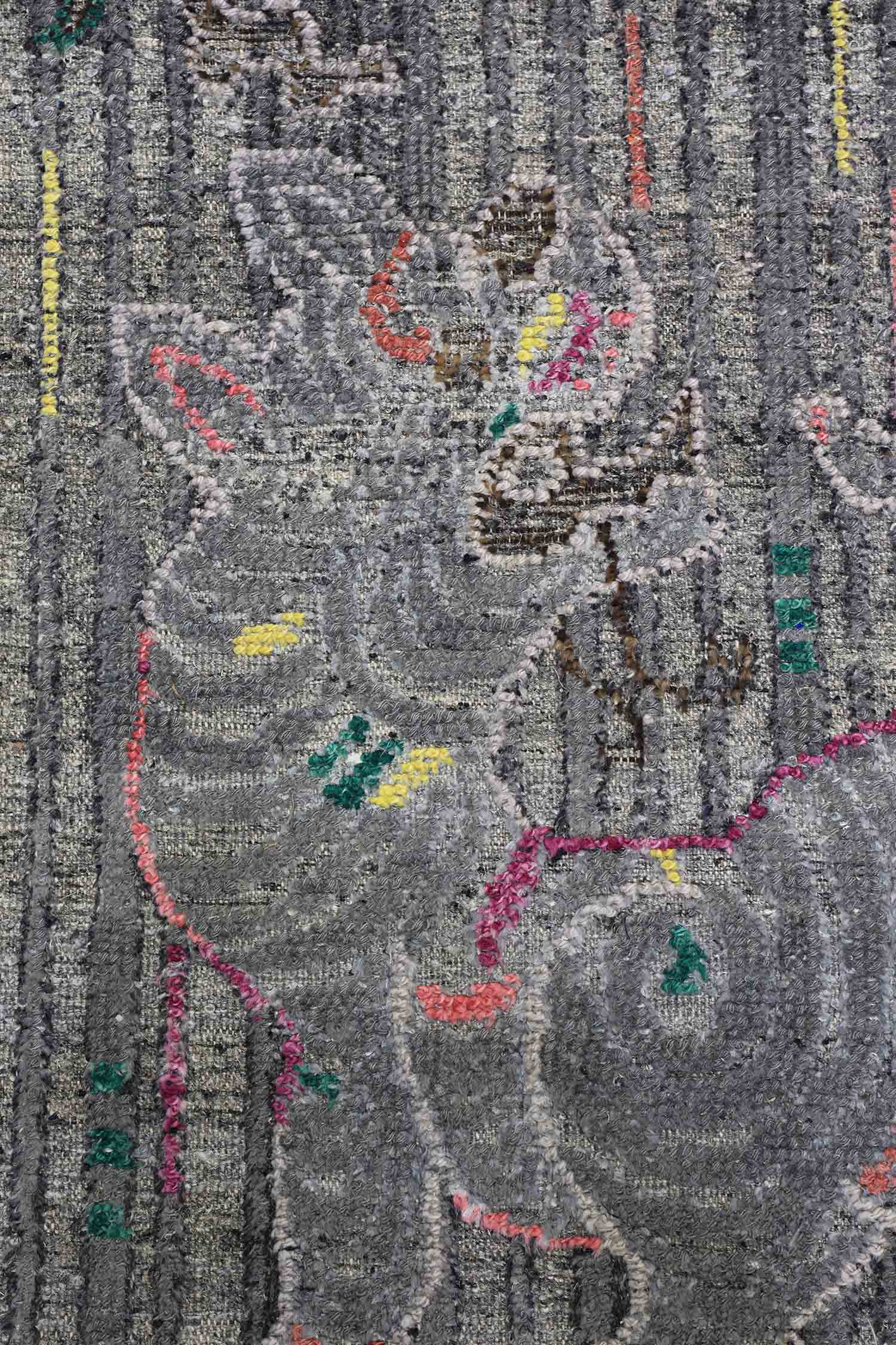 Foo Dog Handwoven Traditional Rug, J77153