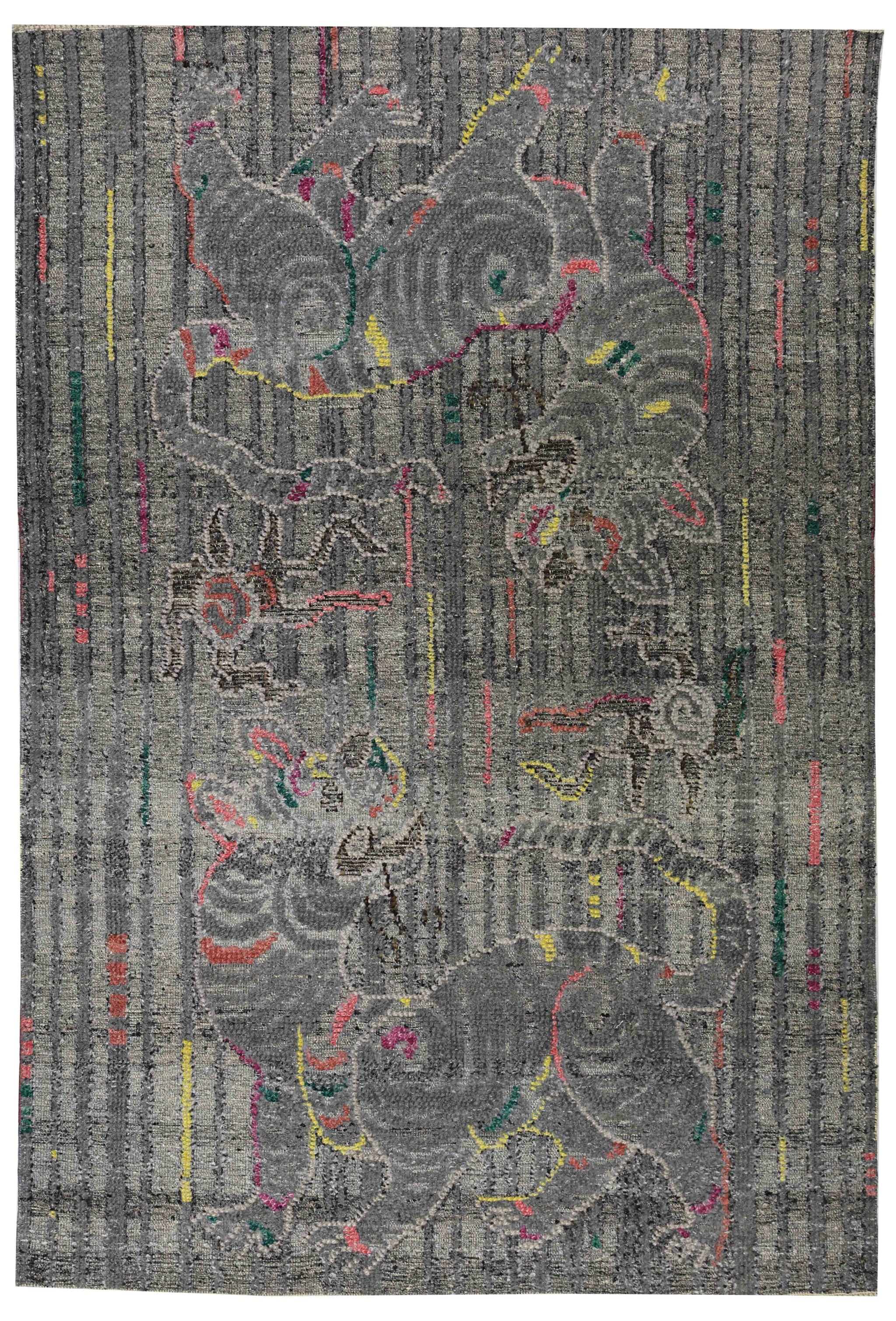 Foo Dog Handwoven Traditional Rug