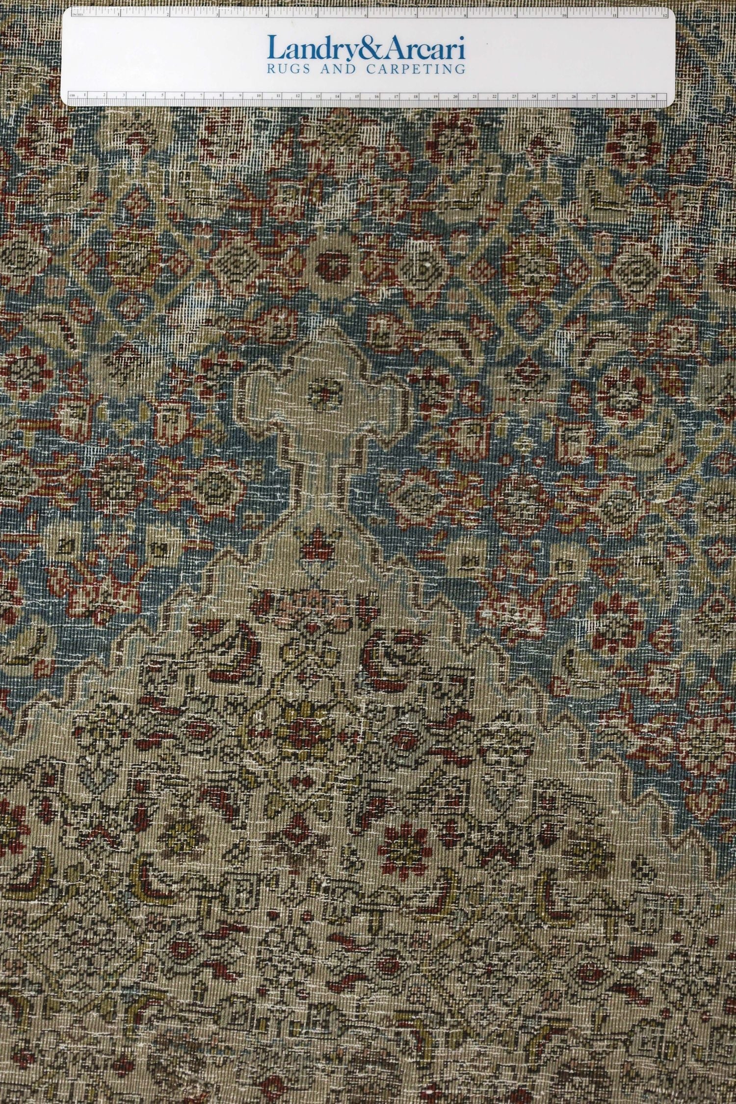 Vintage Helvai Bijar Handwoven Traditional Rug, J75671