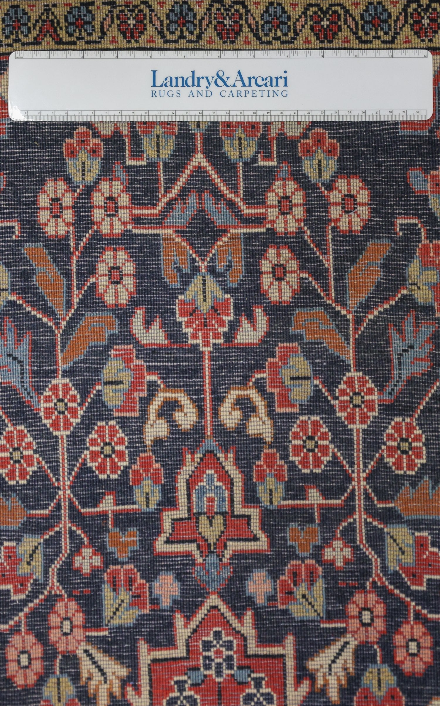 Vintage Jozanne Sarouk Handwoven Traditional Rug, J75053