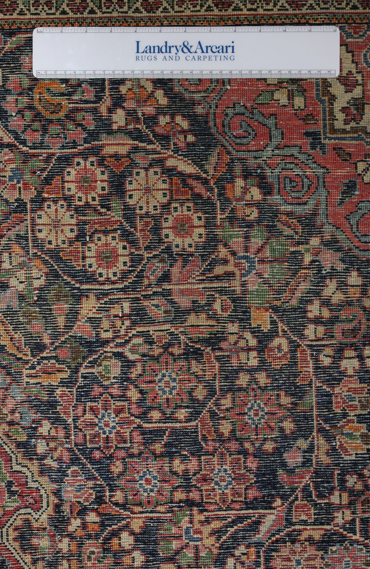 Vintage Jozanne Sarouk Handwoven Traditional Rug, J75078