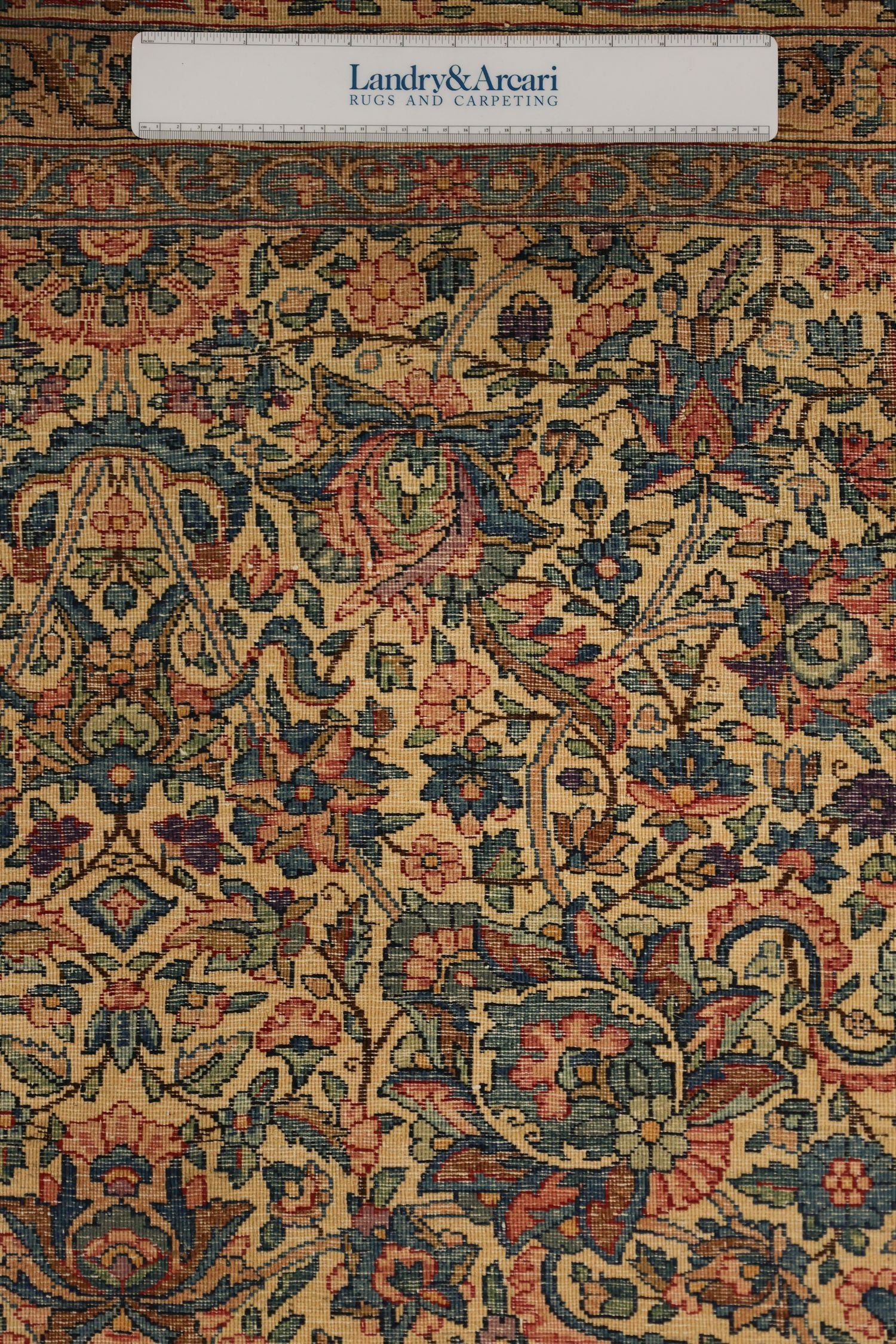 Antique Kerman Handwoven Traditional Rug, J76439