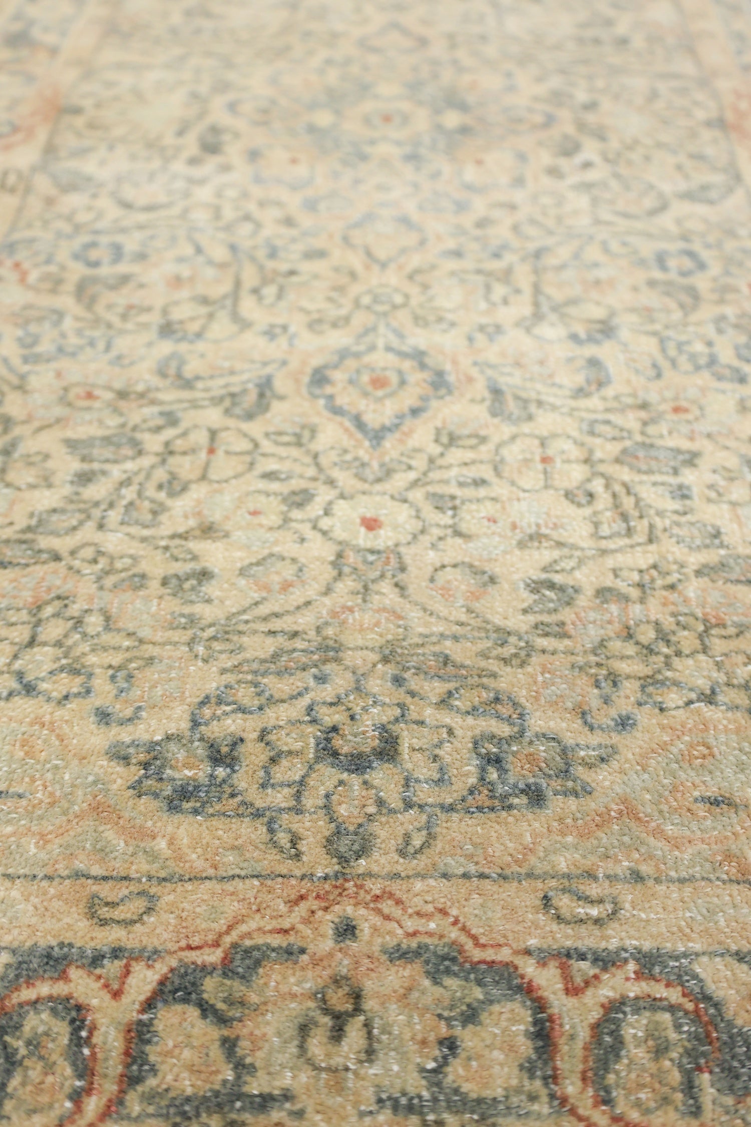 Vintage Kerman Handwoven Traditional Rug, J76615