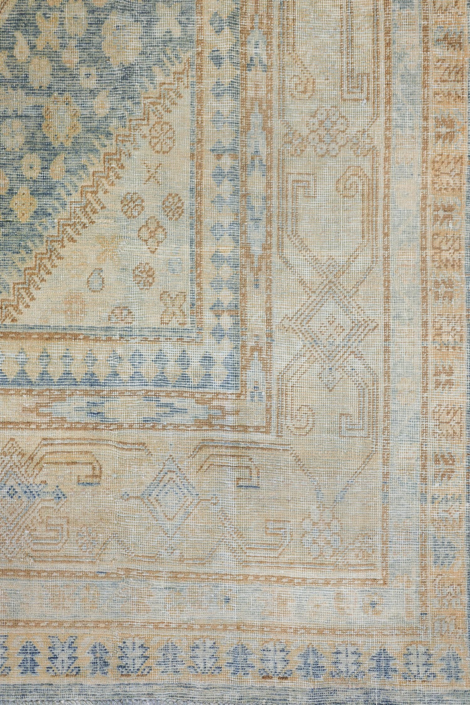 Vintage Khotan Handwoven Traditional Rug, J72345