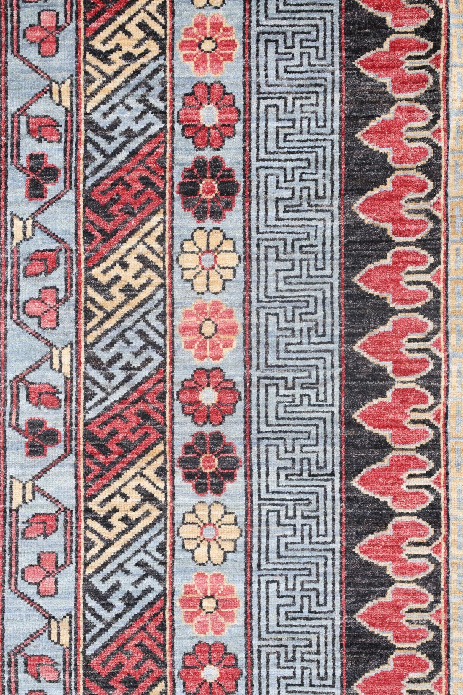 Khotan Handwoven Traditional Rug, J74855