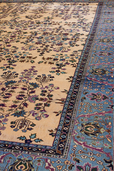 Antique Laristan Handwoven Traditional Rug, JF8769
