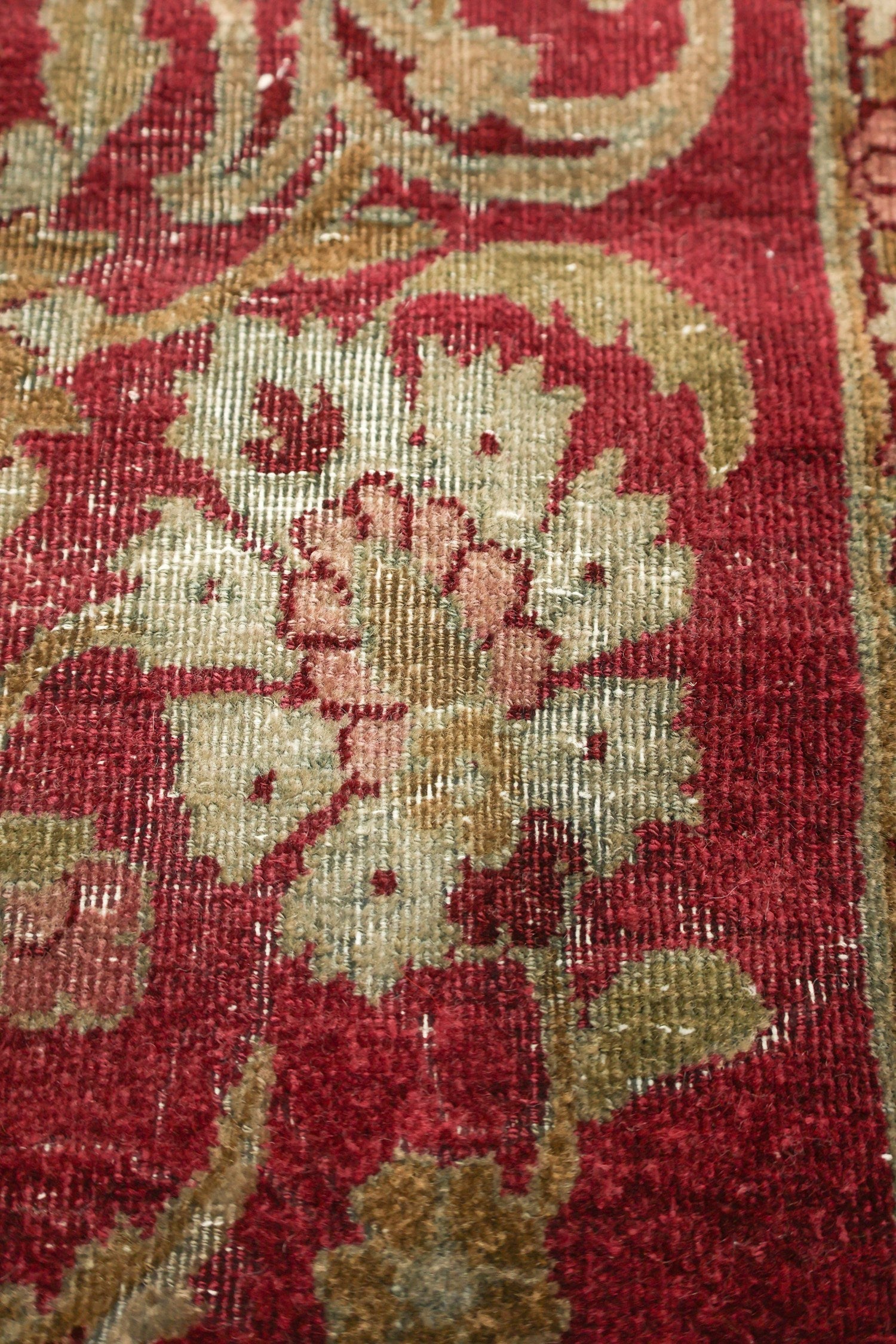 Vintage Lavar Kerman Handwoven Traditional Rug, J76614