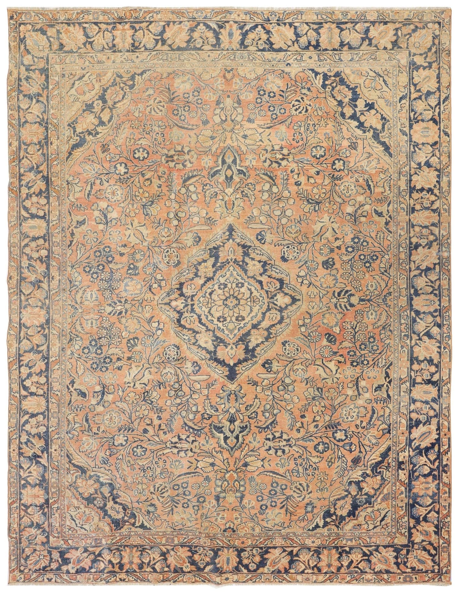 Vintage Lilihan Handwoven Traditional Rug