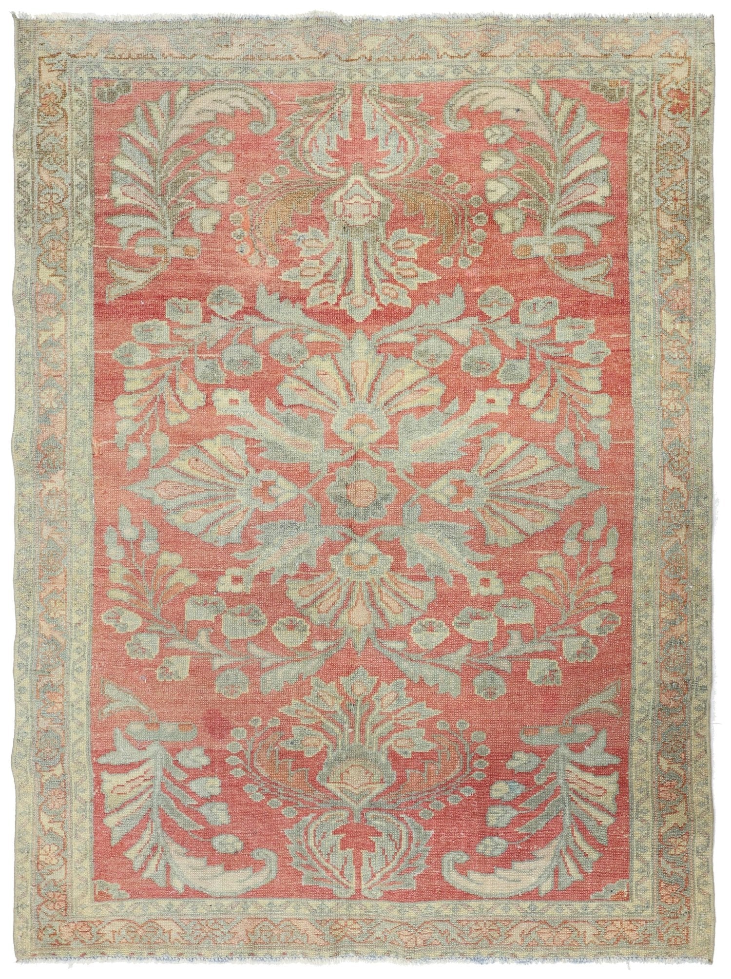 Vintage Lilihan Handwoven Traditional Rug