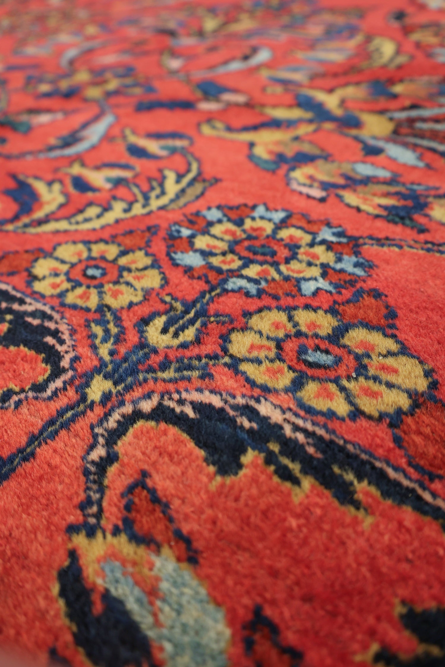 Antique Lilihan Handwoven Traditional Rug, J78001