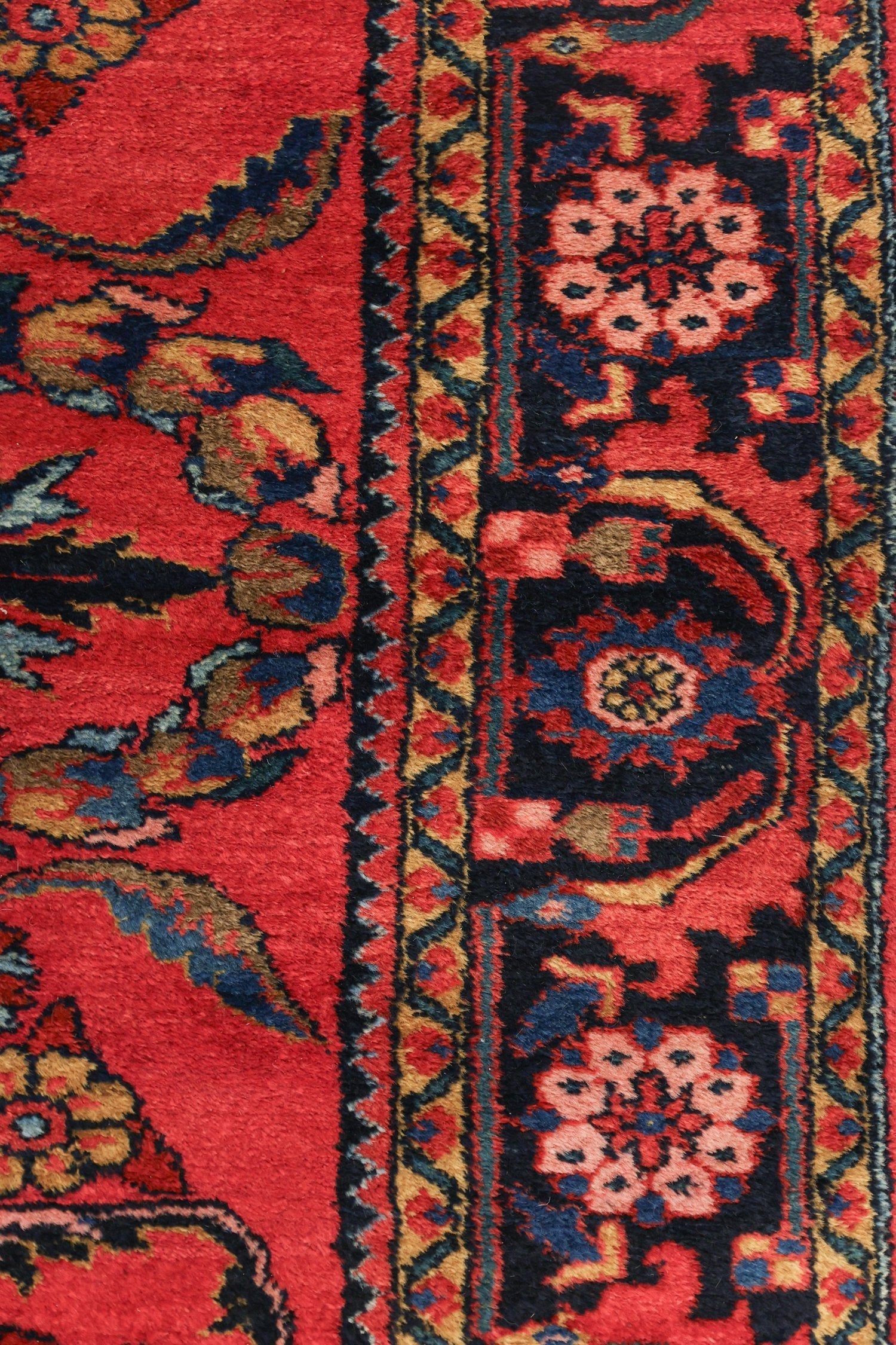 Antique Lilihan Handwoven Traditional Rug, J78001