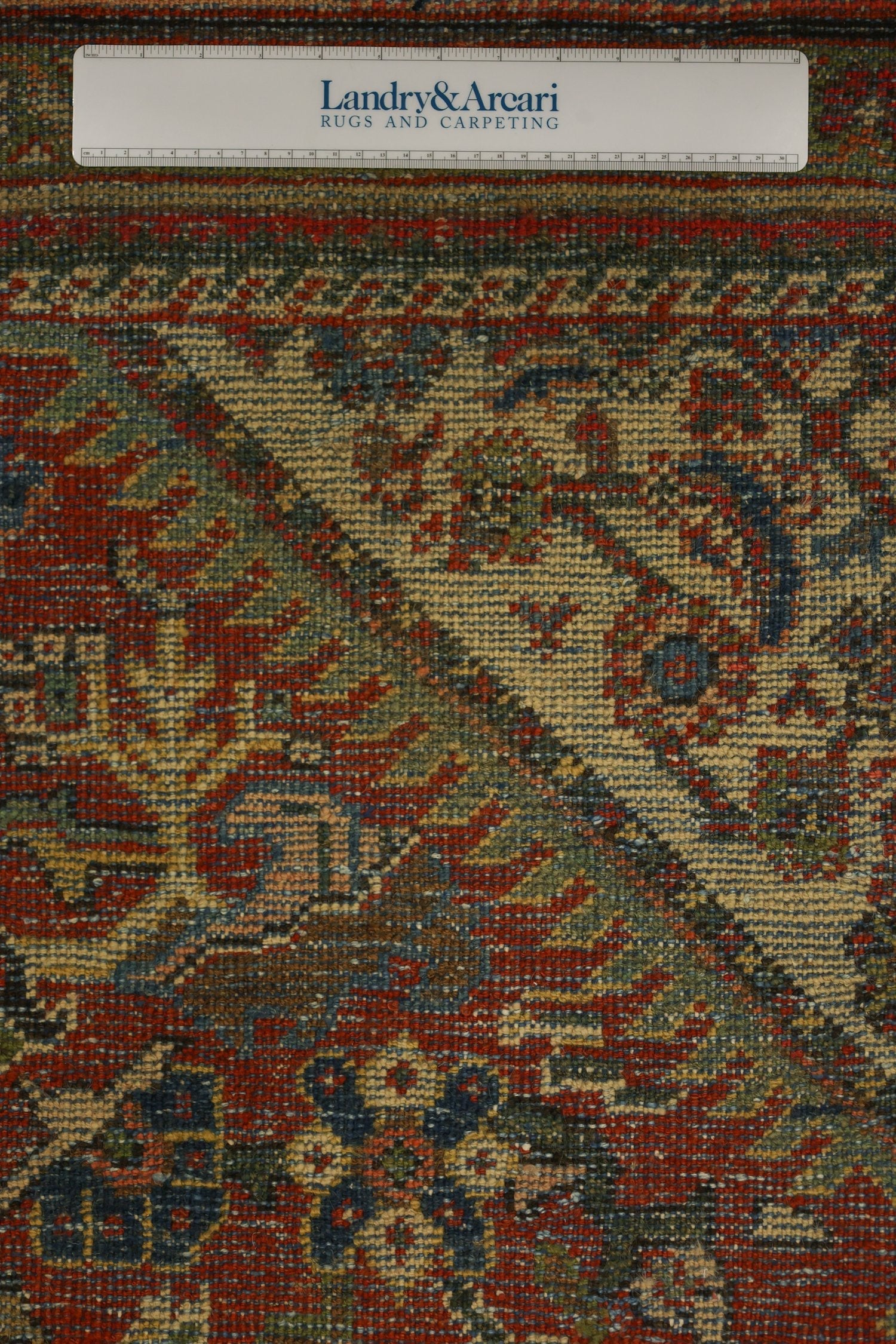 Vintage Mahal Handwoven Traditional Rug, J69504