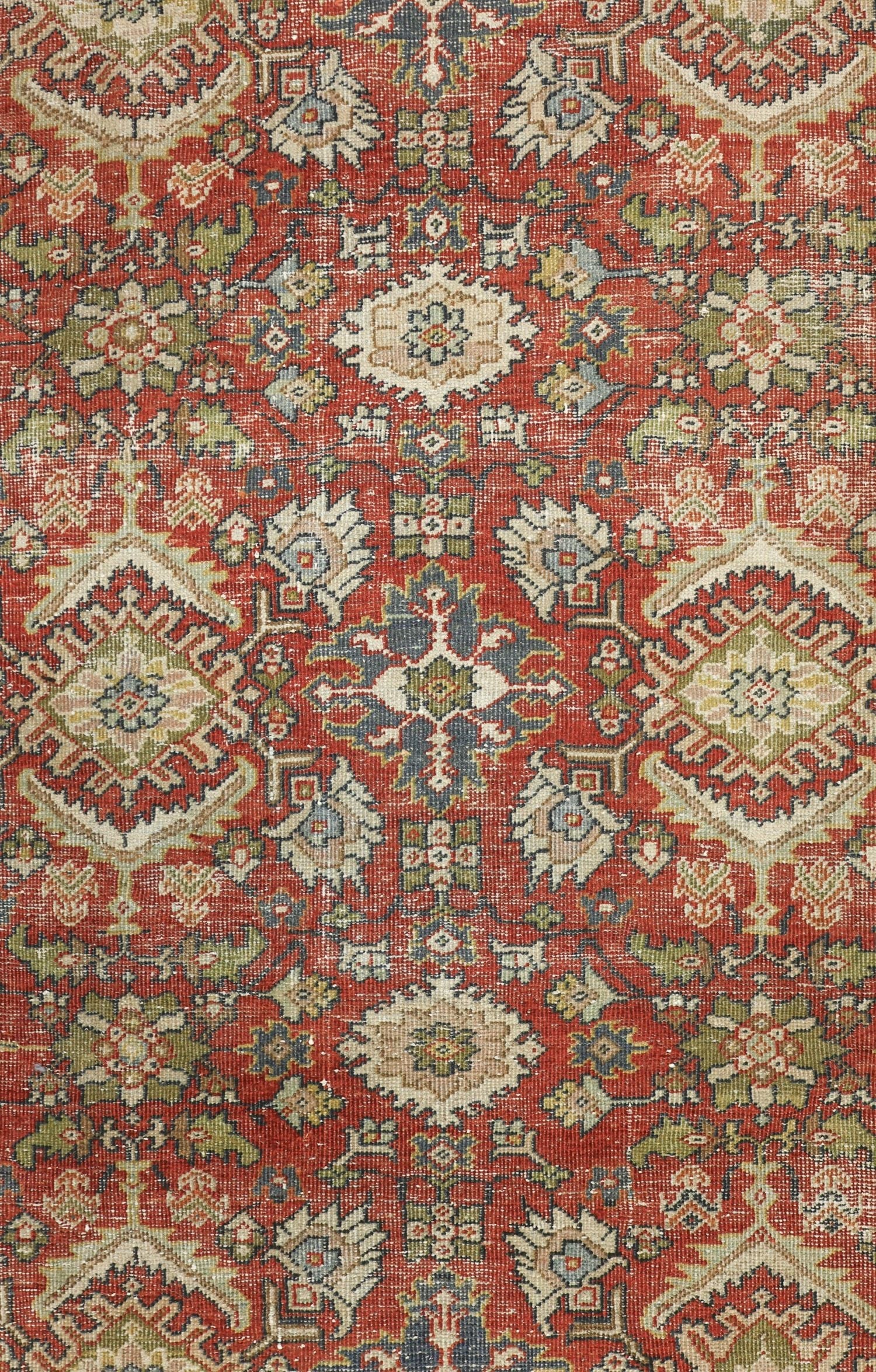 Vintage Mahal Handwoven Traditional Rug, J70378