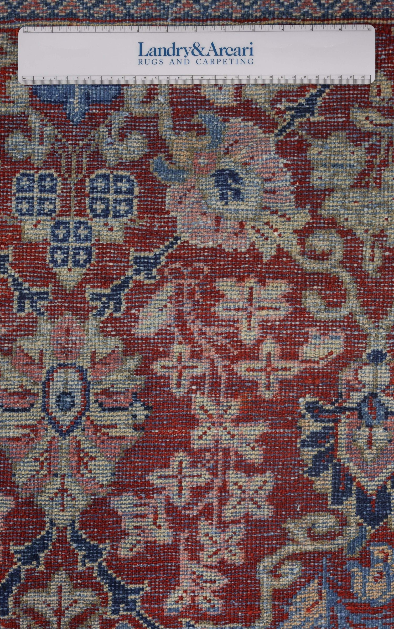 Vintage Mahal Handwoven Traditional Rug, J73095