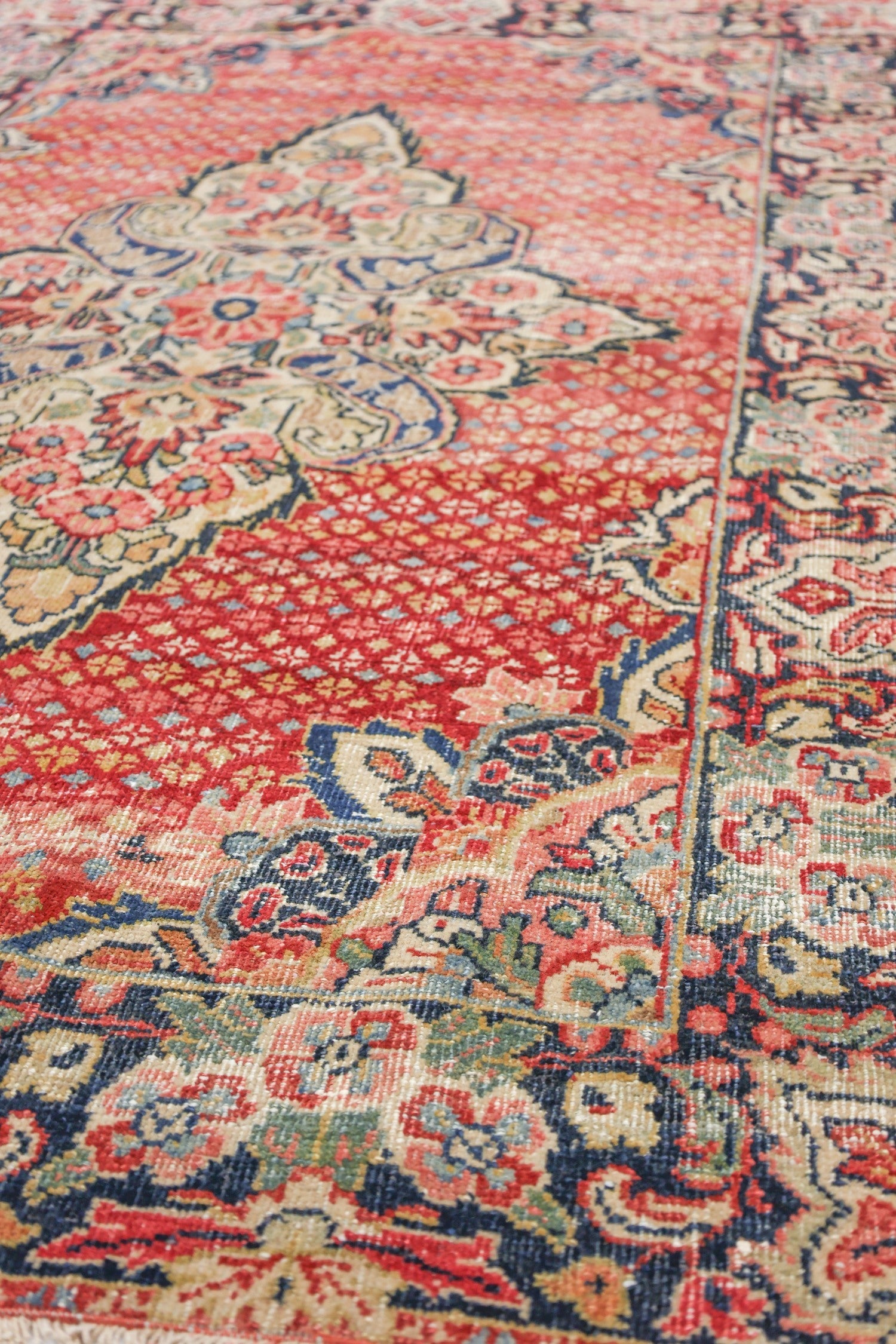 Vintage Mahal Handwoven Traditional Rug, JF2362