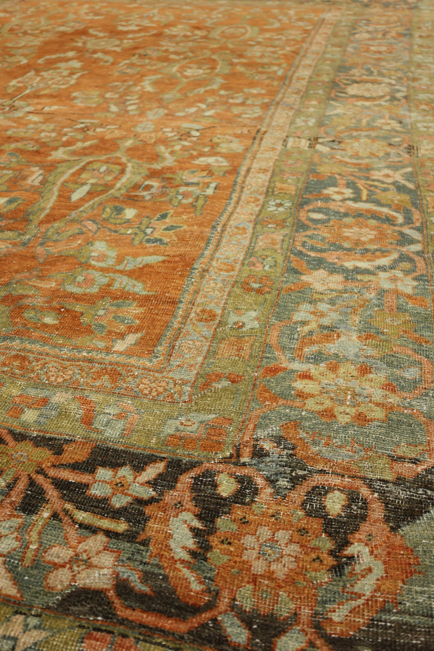 Vintage Mahal Handwoven Traditional Rug, JF6599