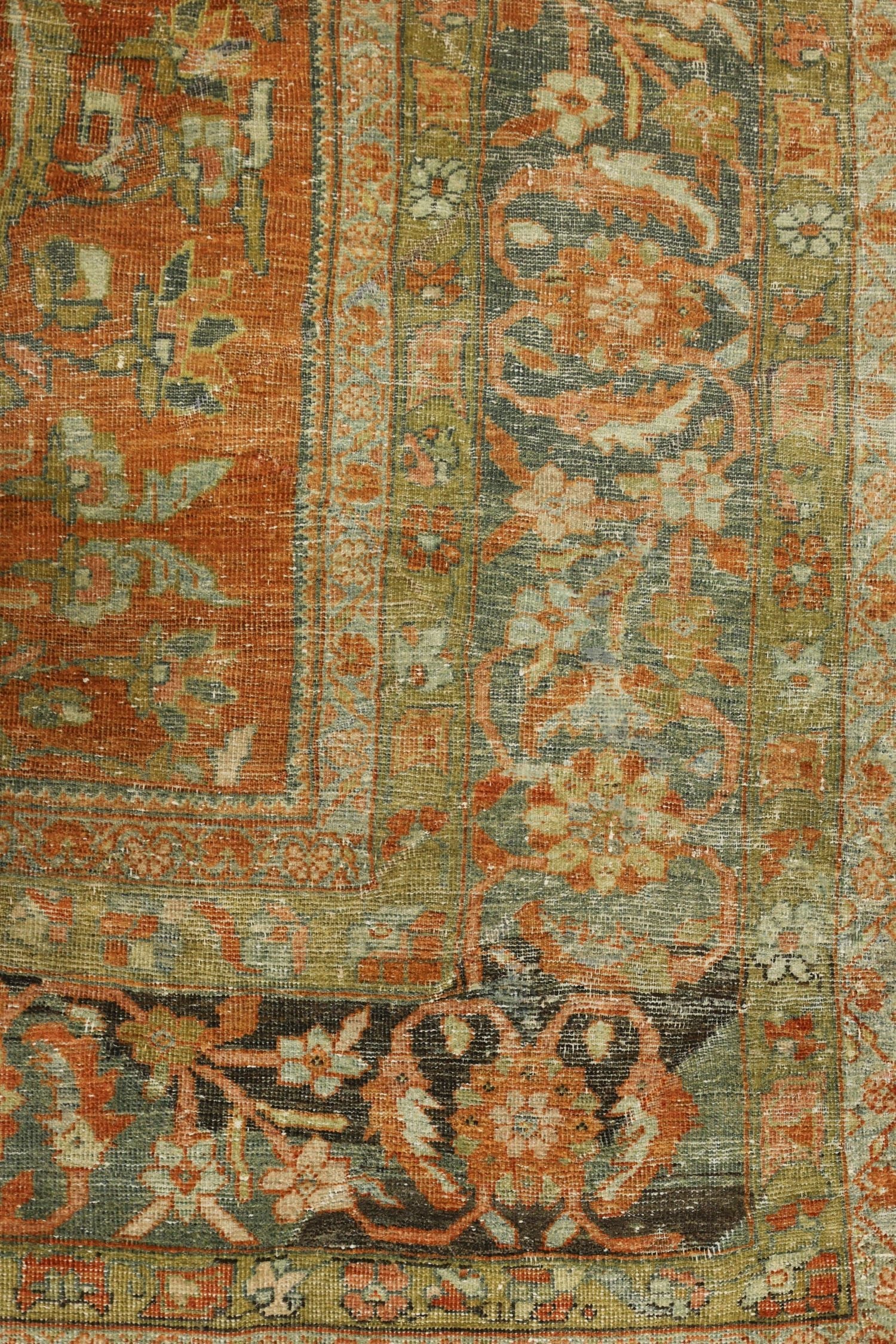 Vintage Mahal Handwoven Traditional Rug, JF6599