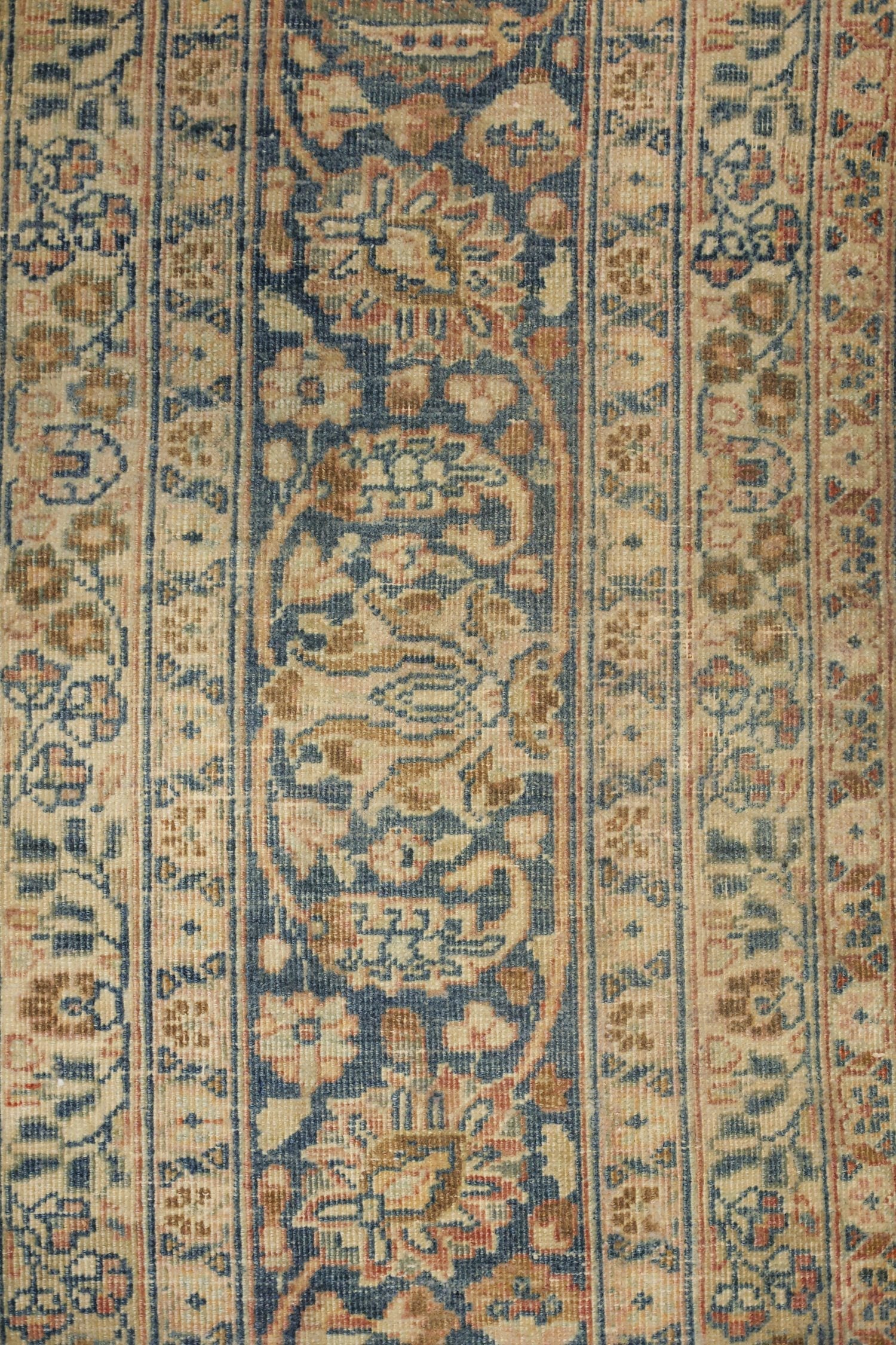 Vintage Mashad Handwoven Traditional Rug, J66434