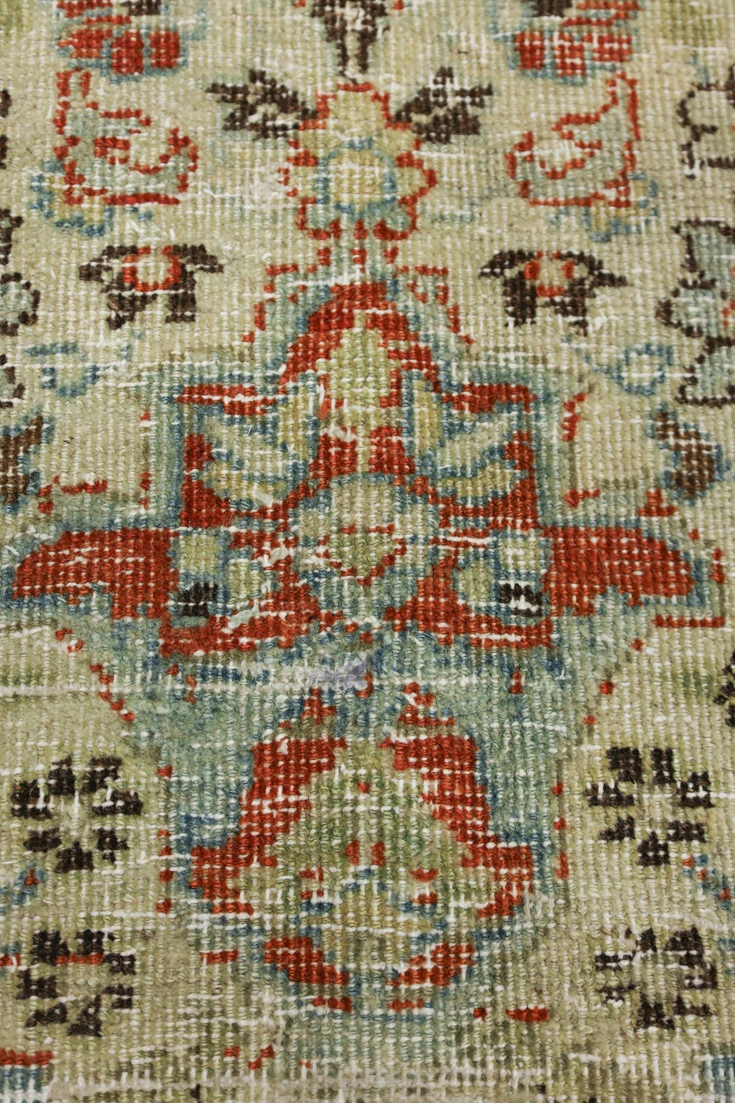 Vintage Mashad Handwoven Traditional Rug, J76606