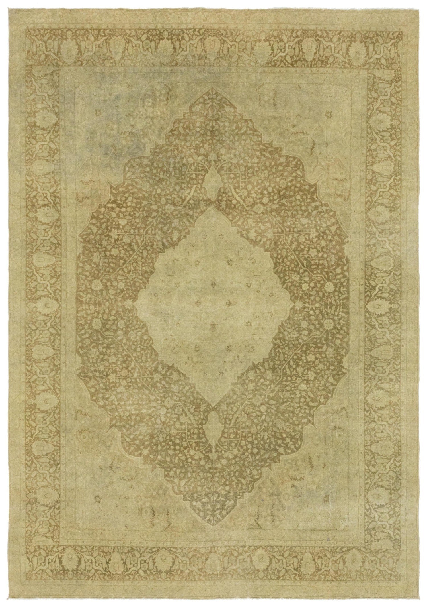 Vintage Motasham Handwoven Traditional Rug