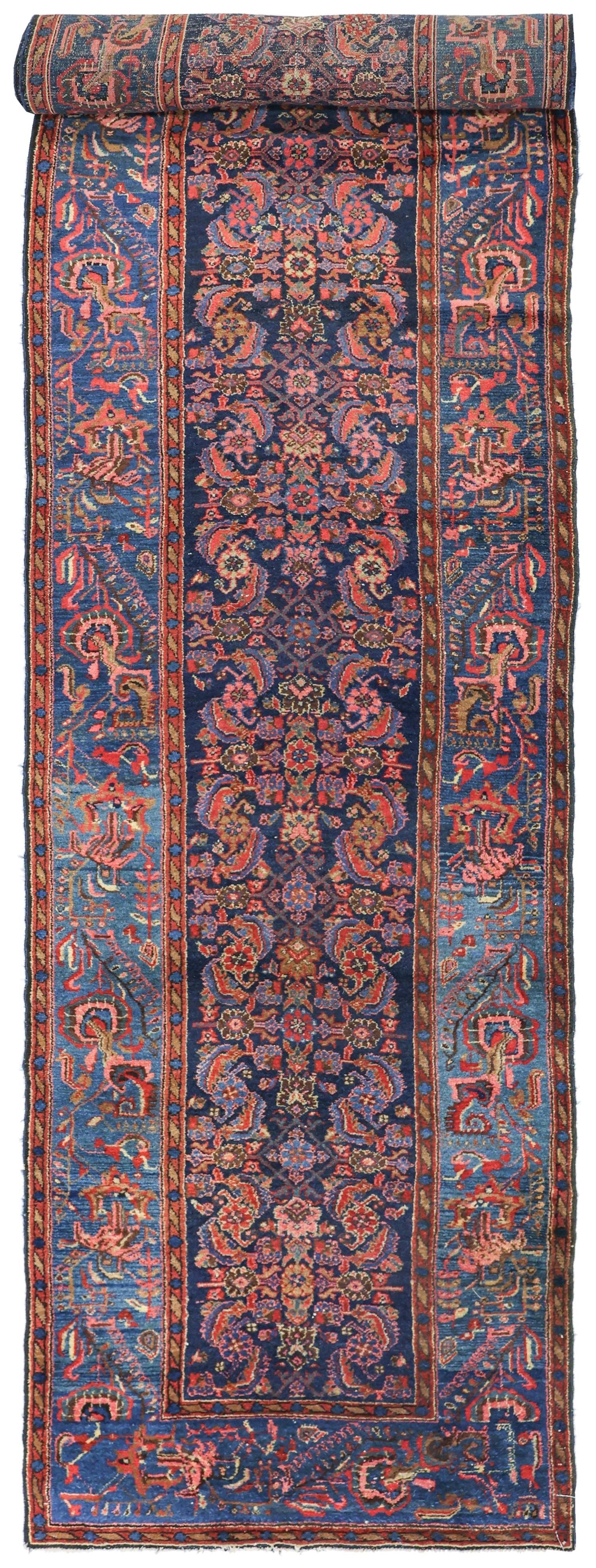 Antique Northwest Persian Handwoven Traditional Rug