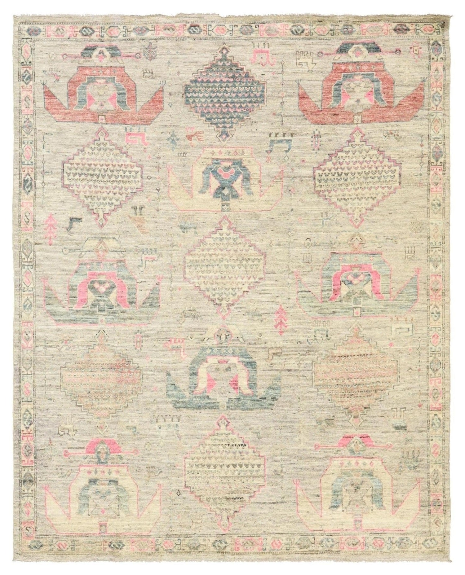 Oushak Handwoven Traditional Rug