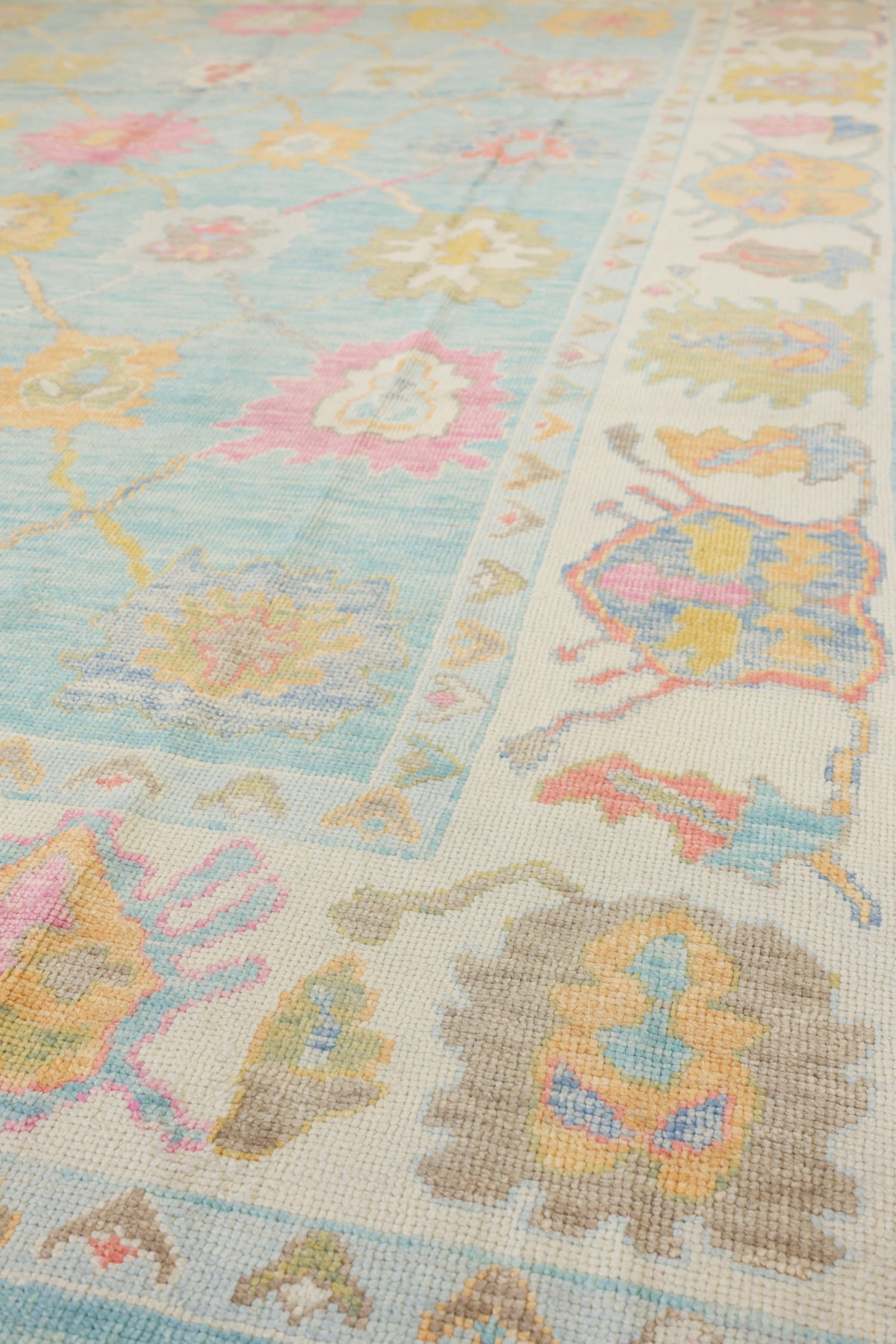 Oushak Handwoven Traditional Rug, J72416