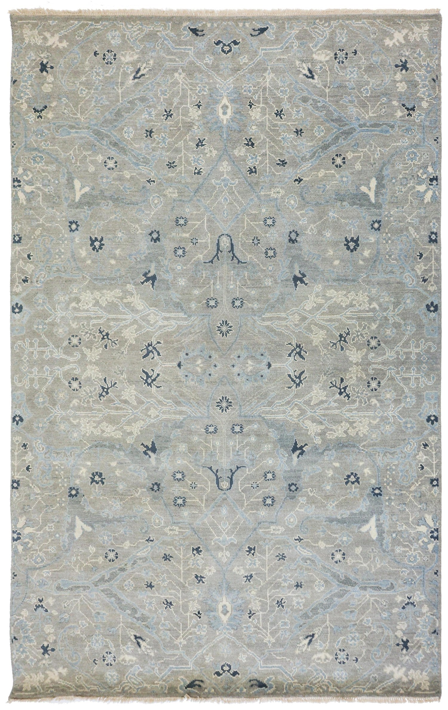 Oushak Handwoven Traditional Rug