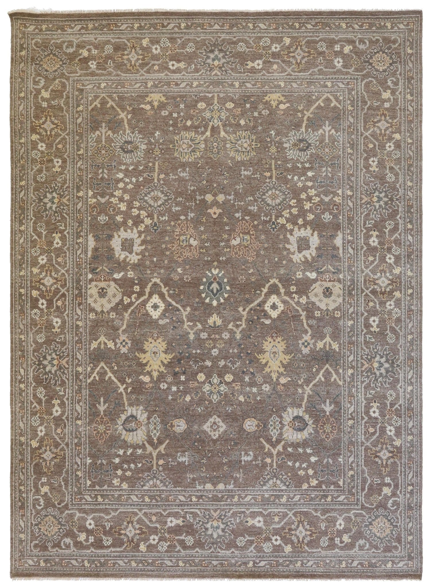 Oushak Handwoven Traditional Rug