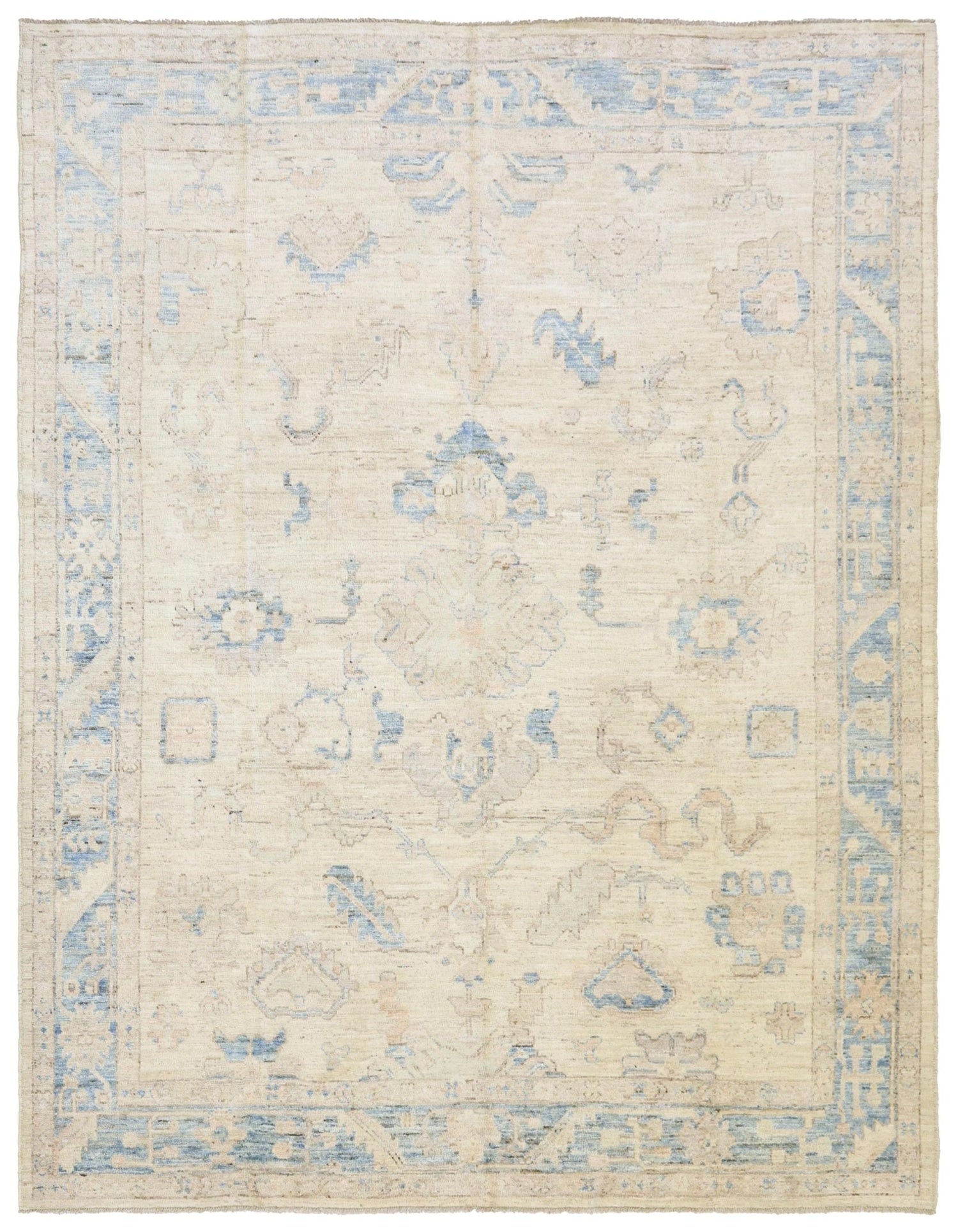 Oushak Handwoven Traditional Rug