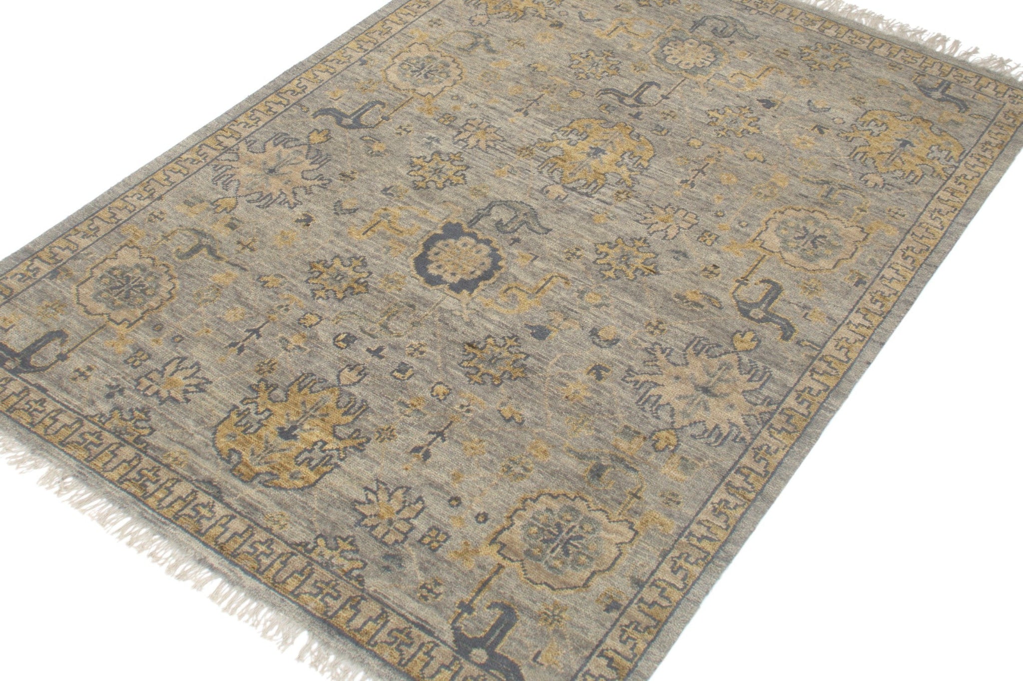 Oushak 1 Handwoven Traditional Rug, J71526