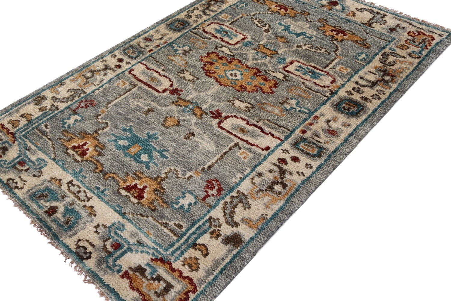 Oushak 2 Handwoven Traditional Rug, J71761