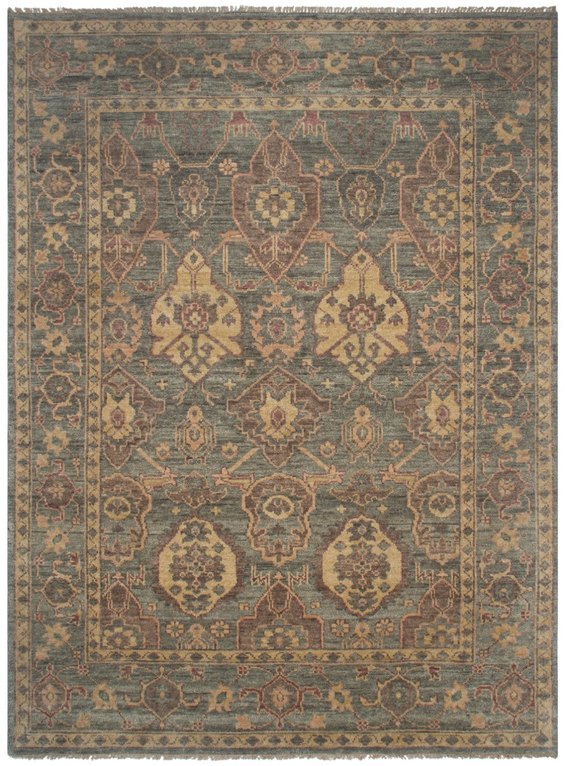 Oushak 3 Handwoven Traditional Rug