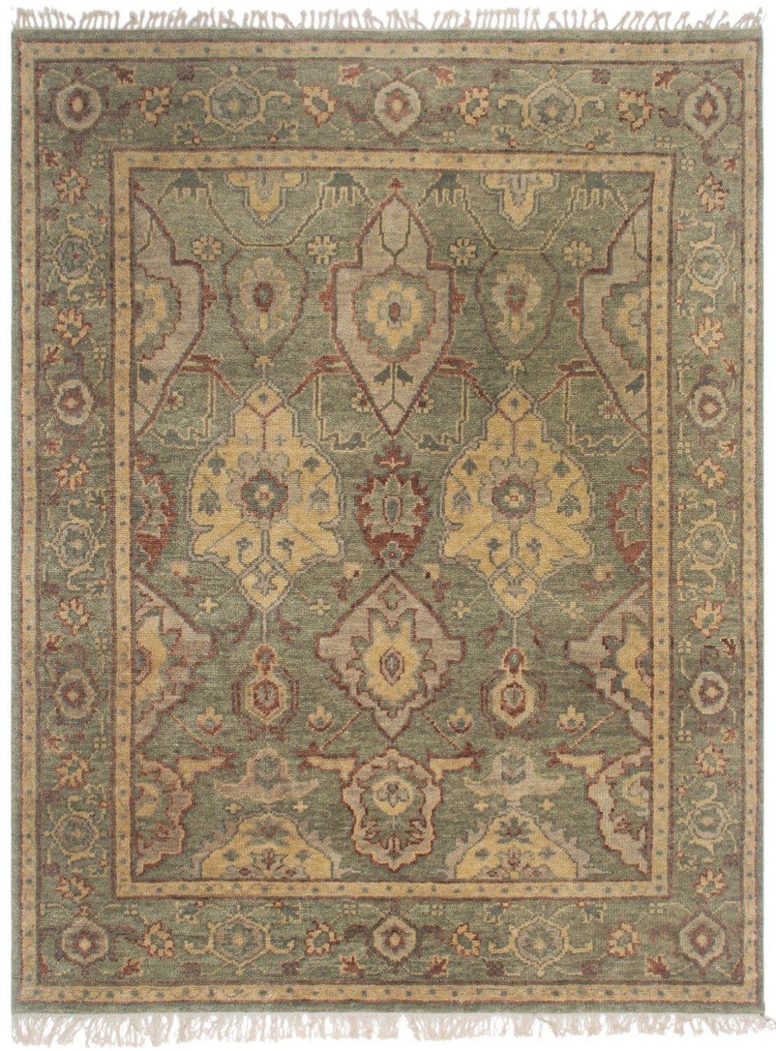 Oushak 3 Handwoven Traditional Rug