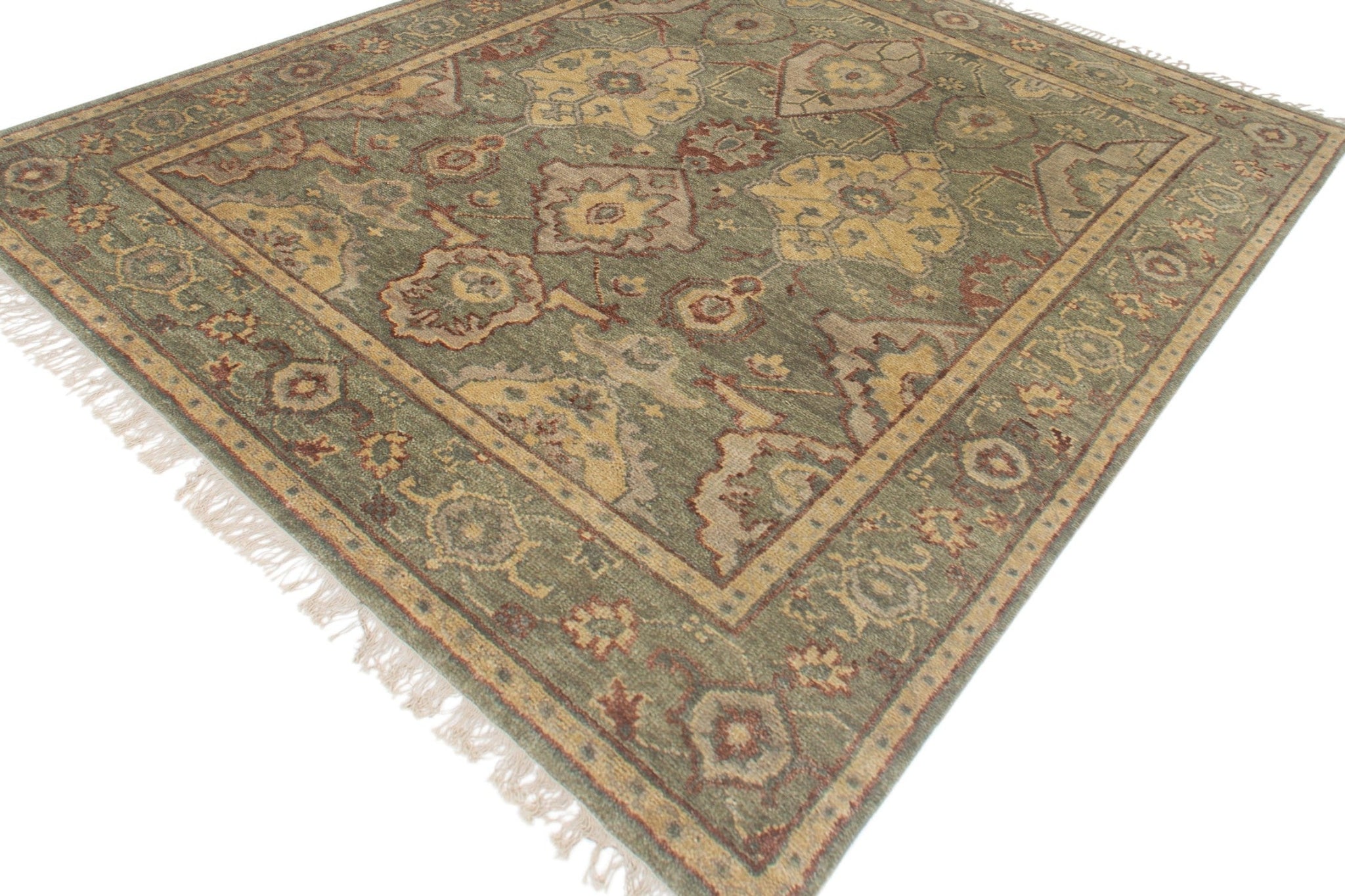 Oushak 3 Handwoven Traditional Rug, J71486