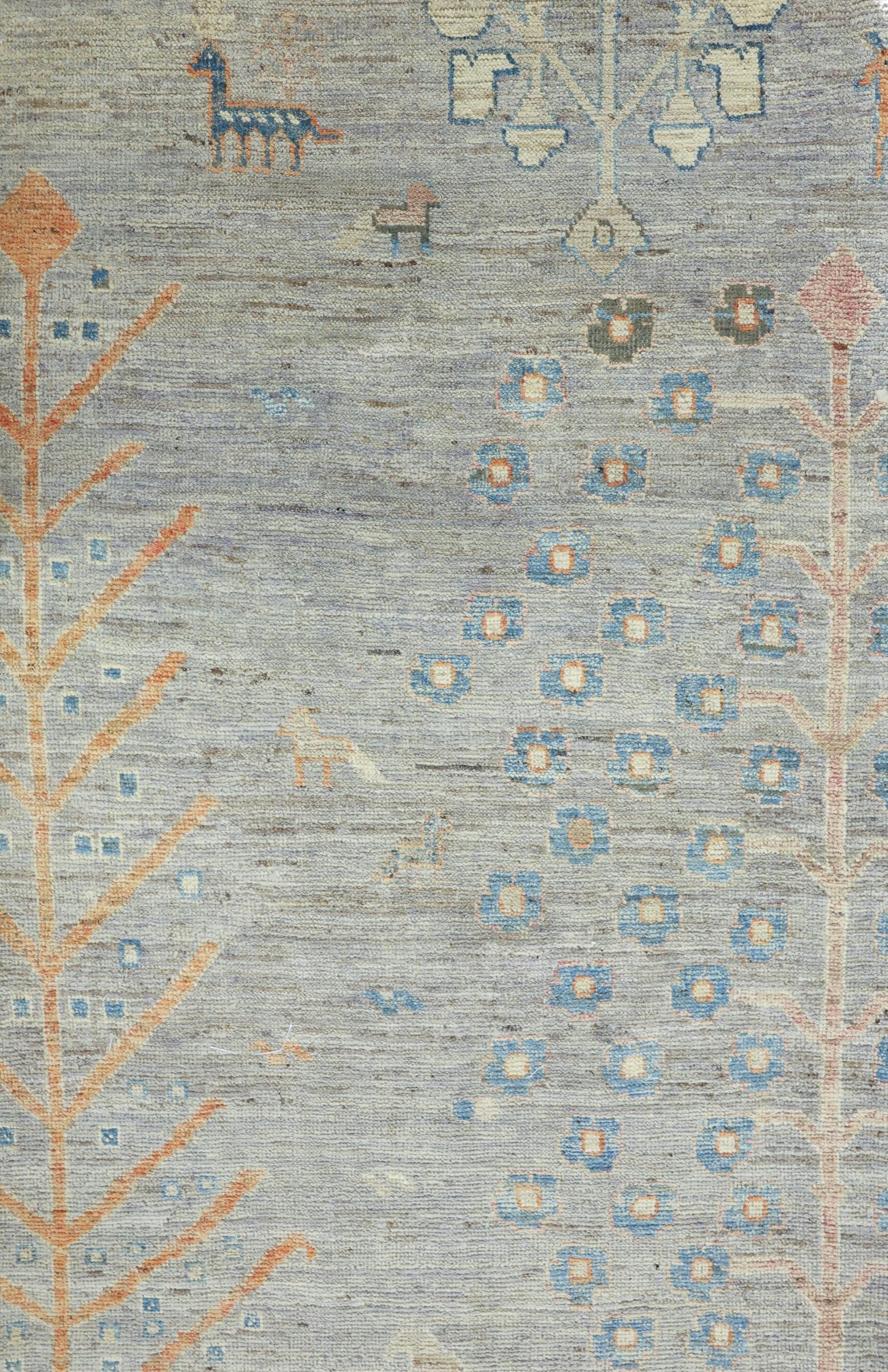 Oushak Tree Handwoven Traditional Rug, J76799