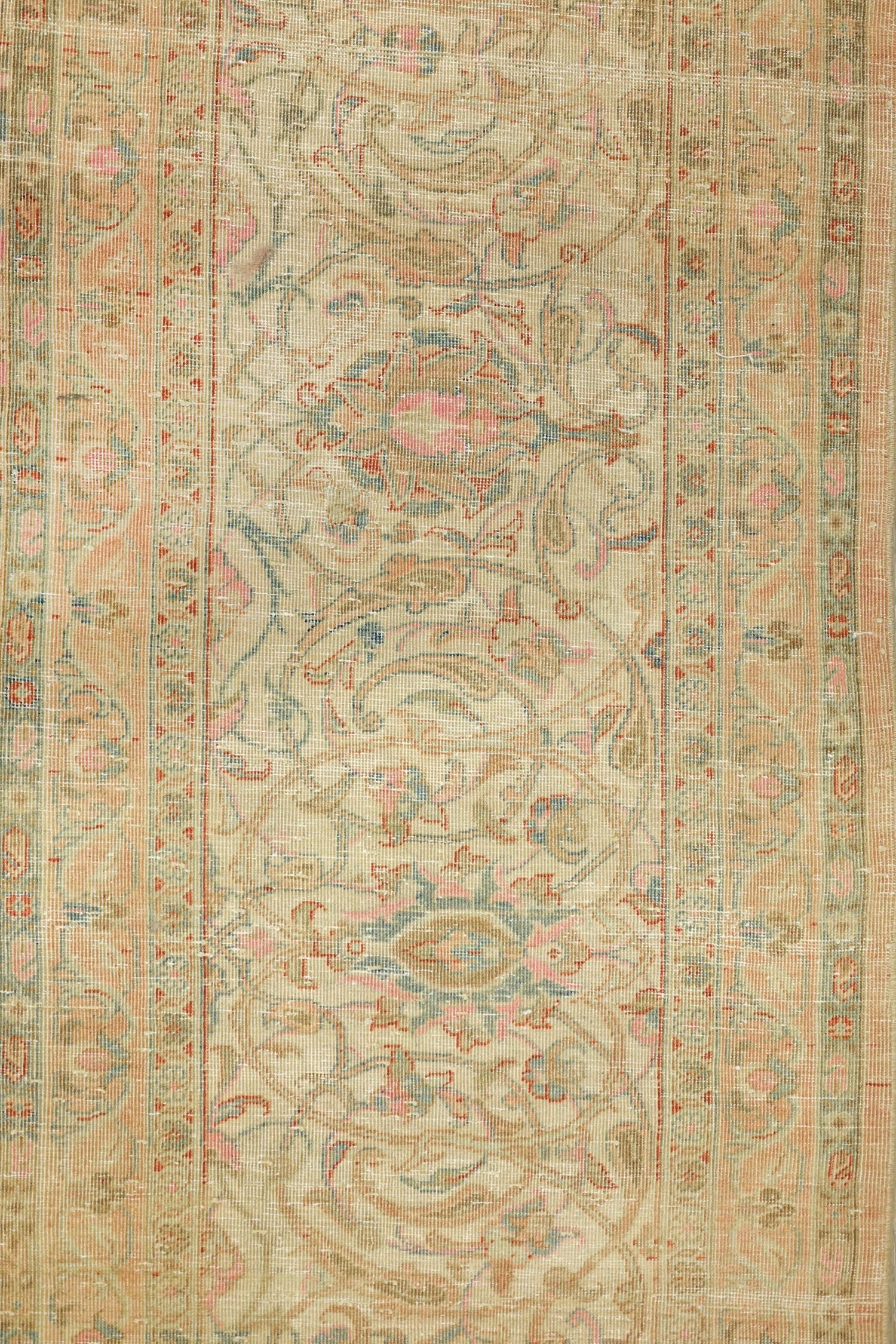 Vintage Petag Tabriz Handwoven Traditional Rug, J68416