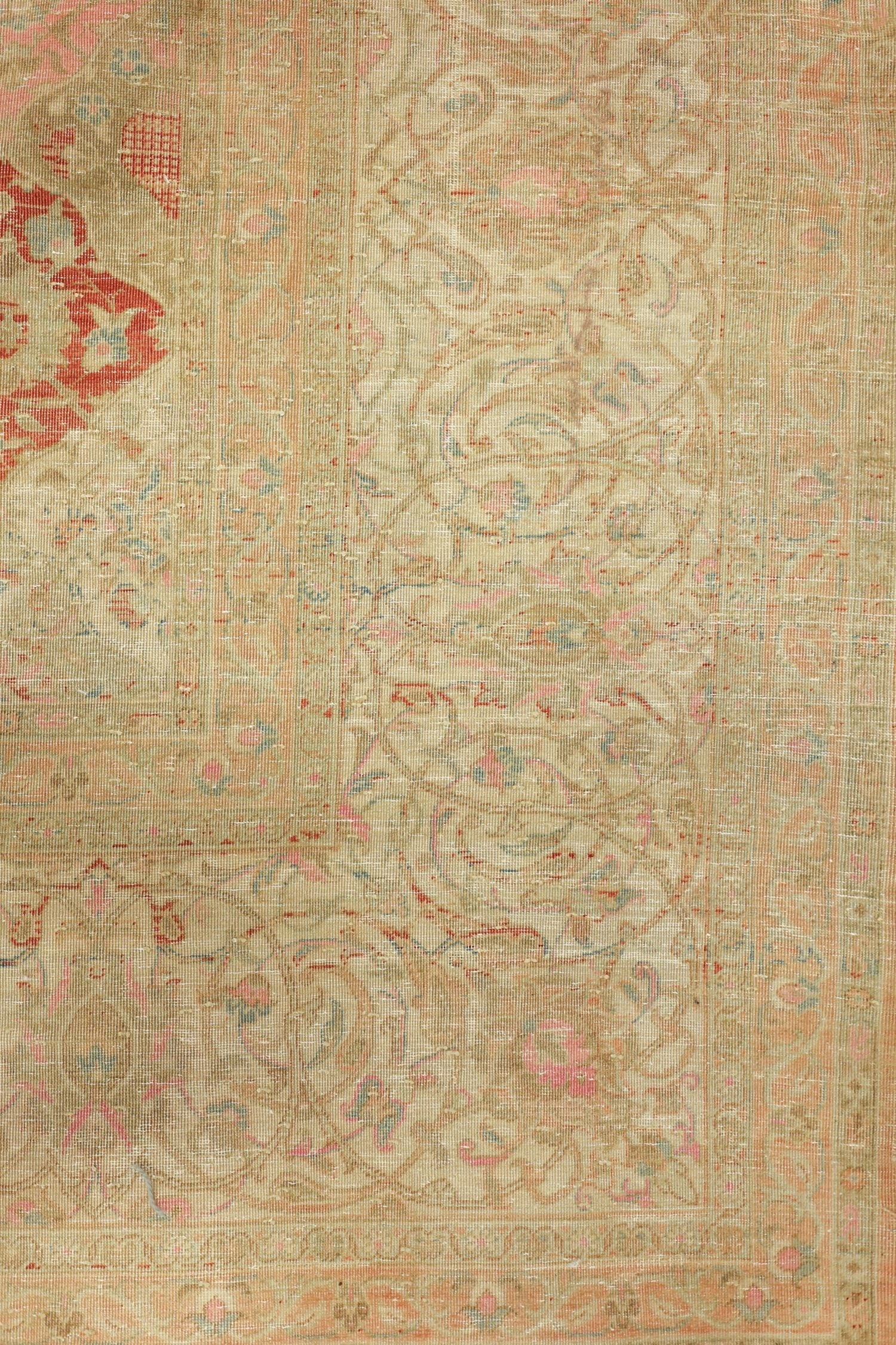 Vintage Petag Tabriz Handwoven Traditional Rug, J68416