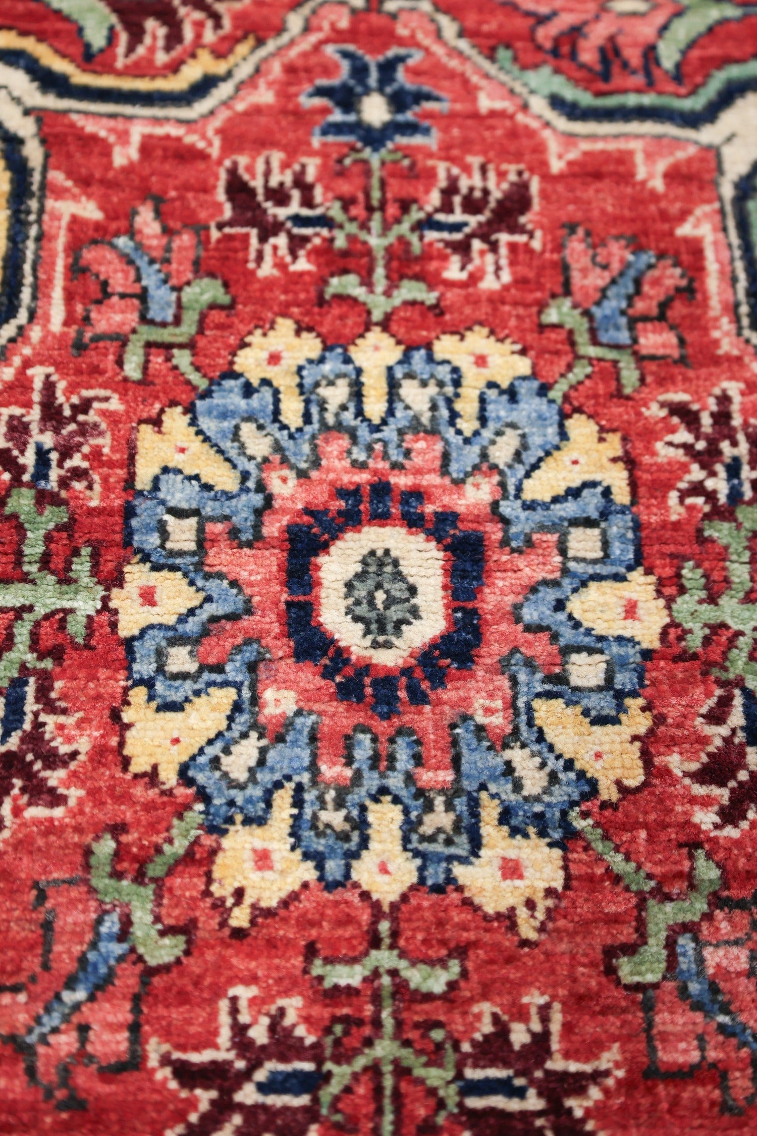 Quatrefoil Bijar Handwoven Traditional Rug, J74746