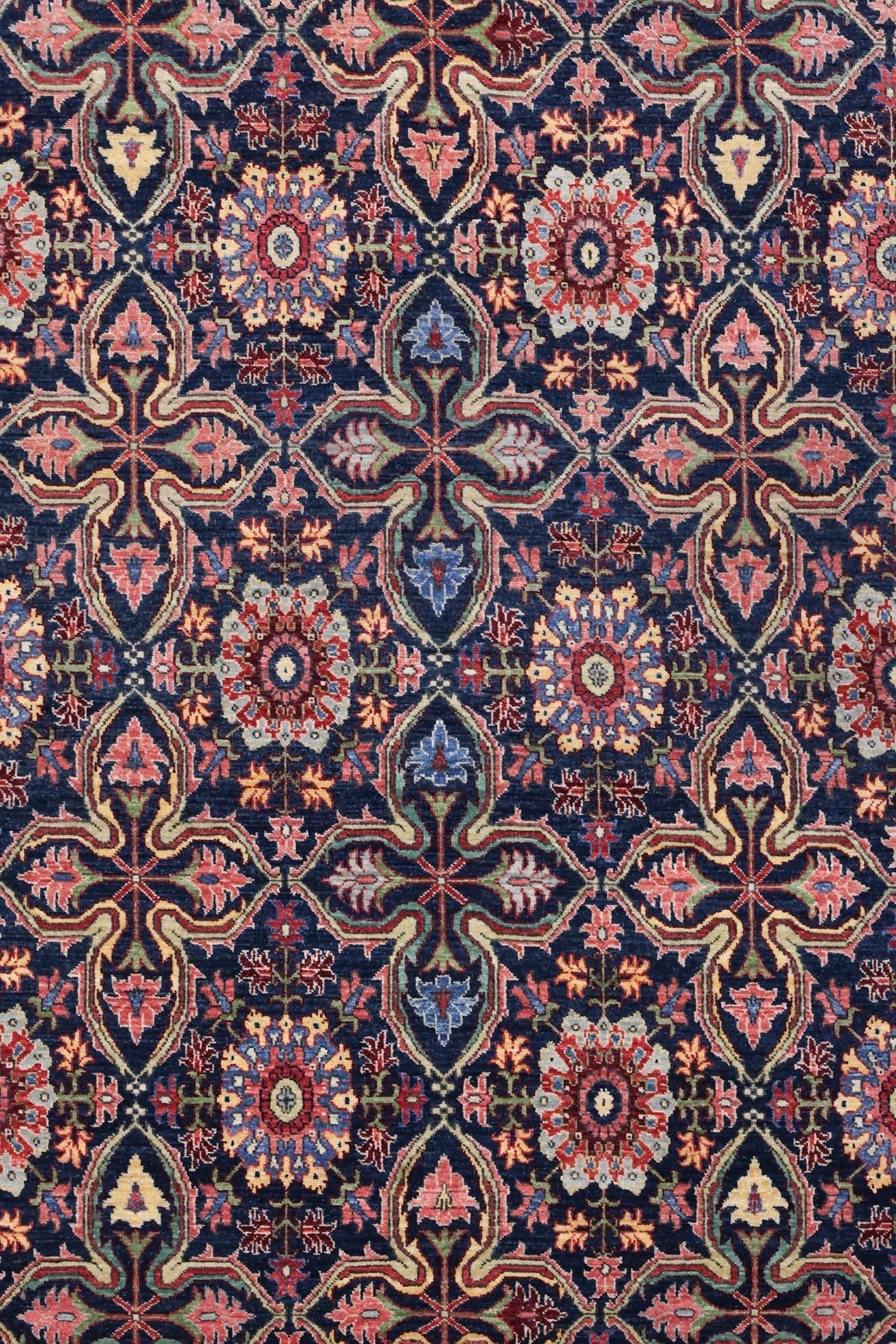 Quatrefoil Bijar Handwoven Traditional Rug, J74754