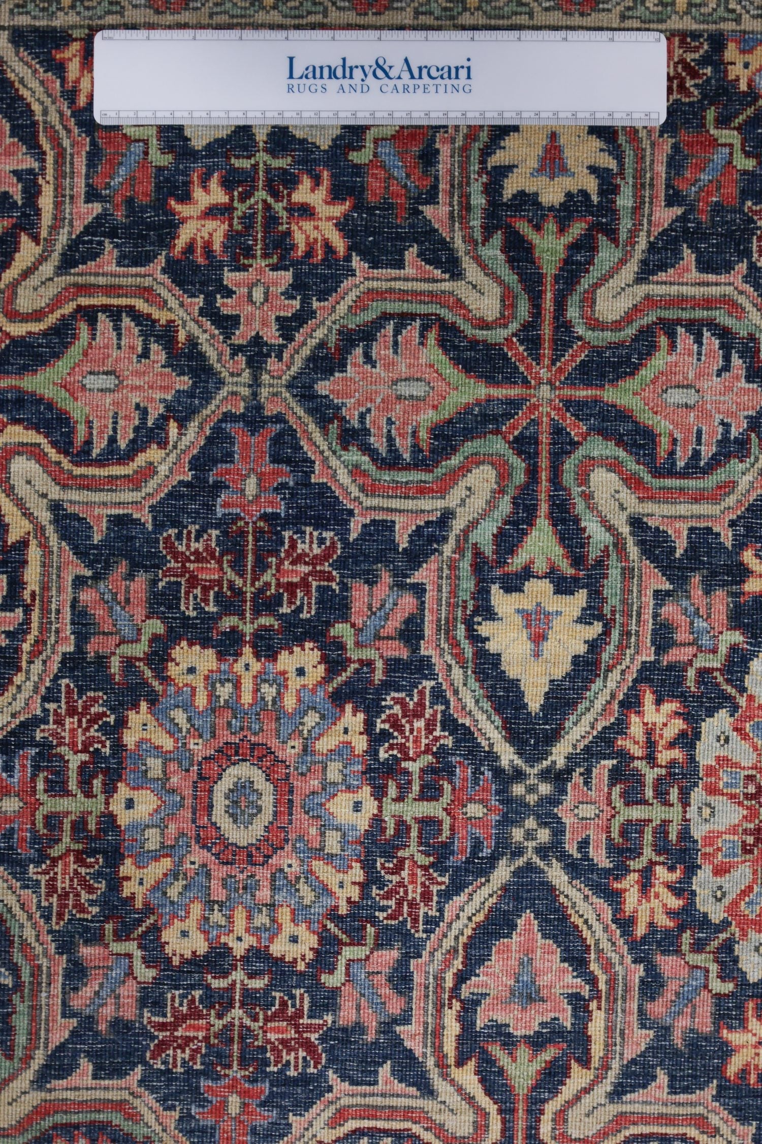 Quatrefoil Bijar Handwoven Traditional Rug, J74754