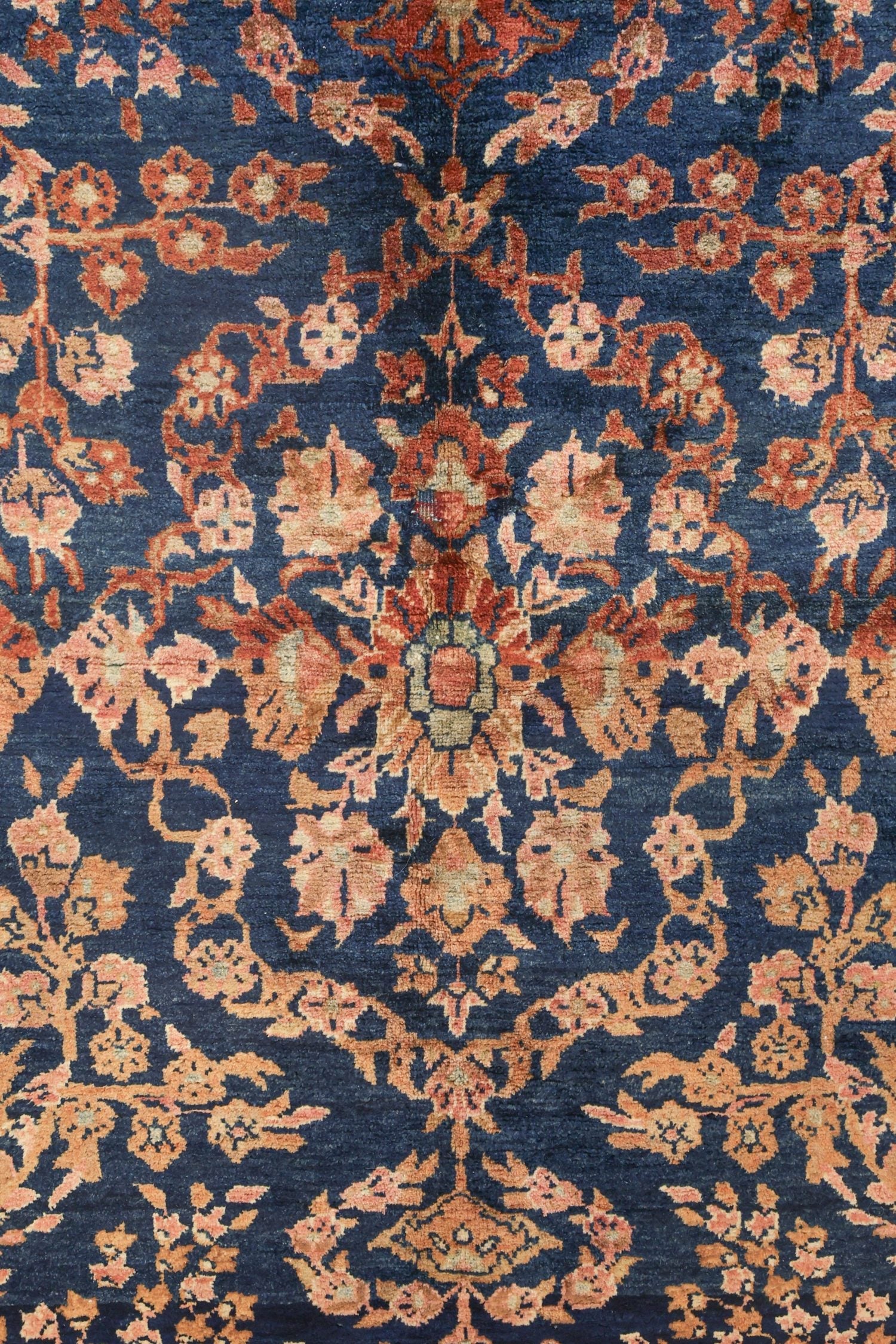 Antique Sarouk Handwoven Traditional Rug, J74041