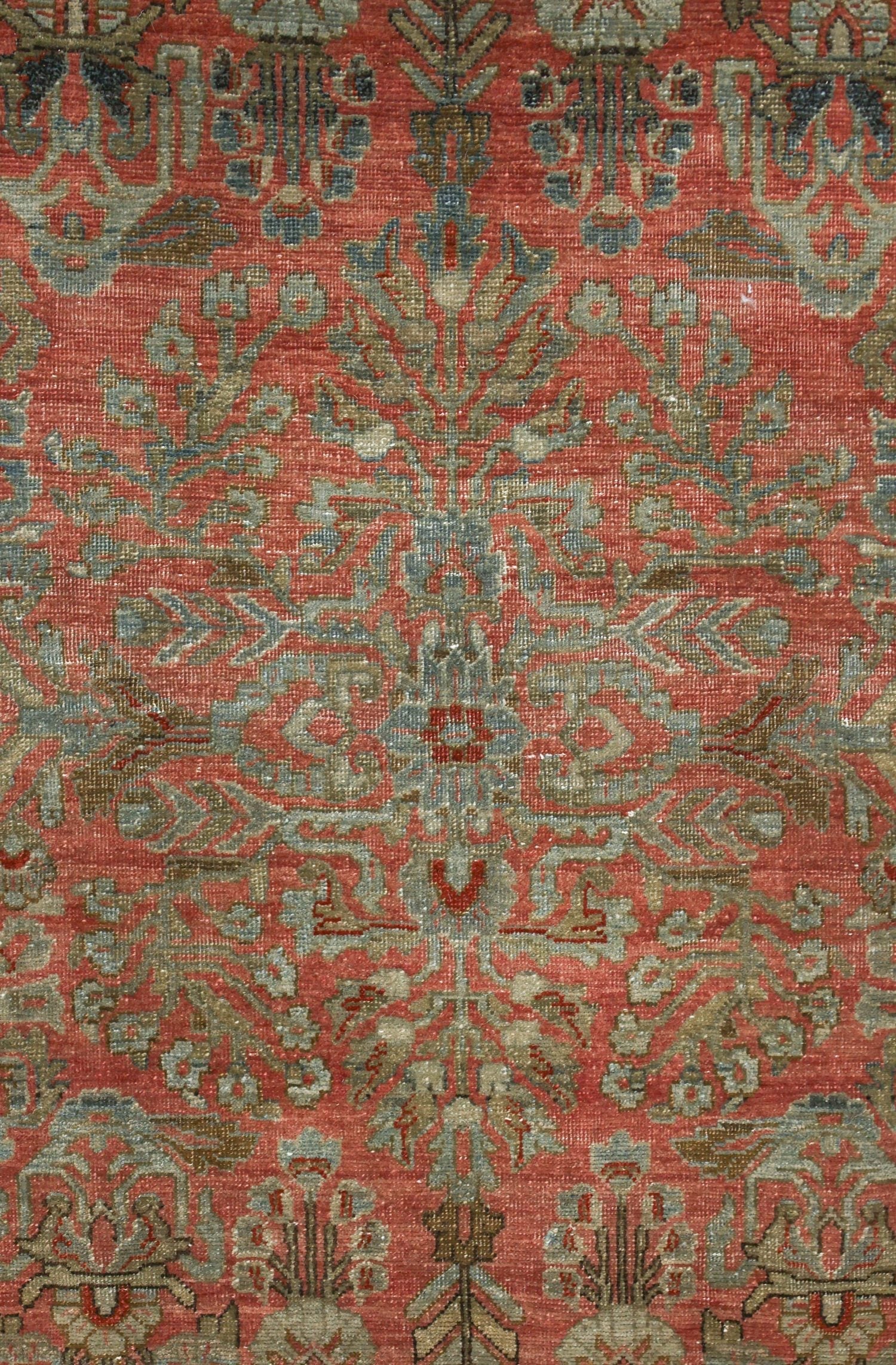 Vintage Sarouk Handwoven Traditional Rug, J76650