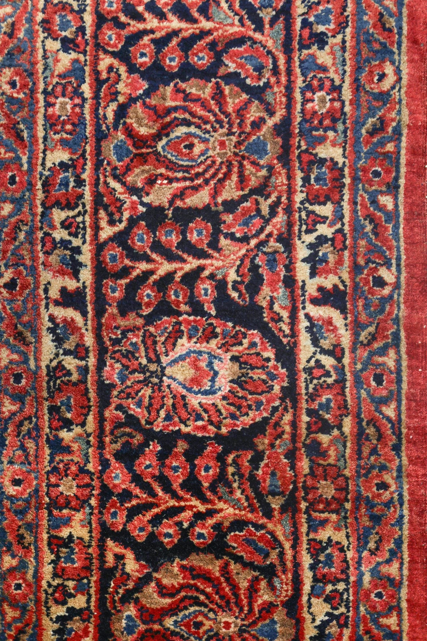 Antique Sarouk Handwoven Traditional Rug, JF8708