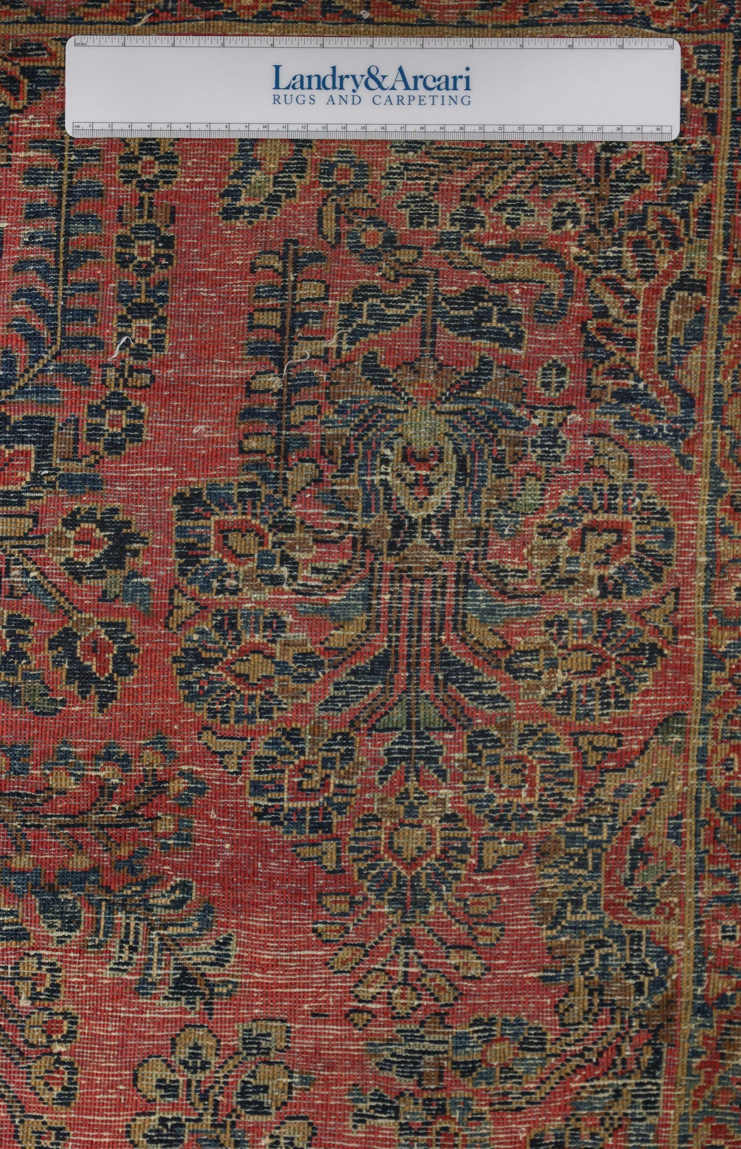 Antique Sarouk Handwoven Traditional Rug, JF8708